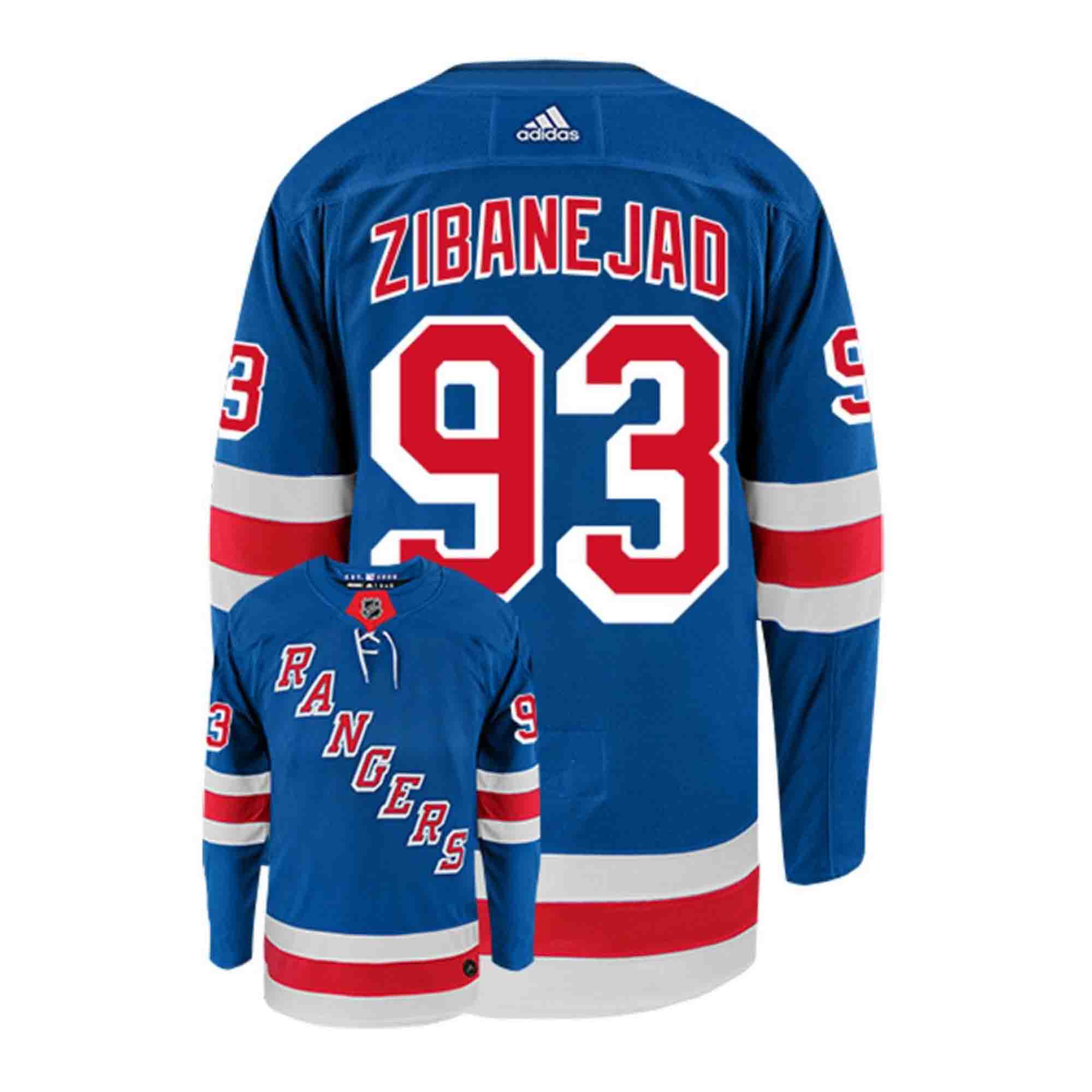 Mika Zibanejad New York Rangers 93 Jersey