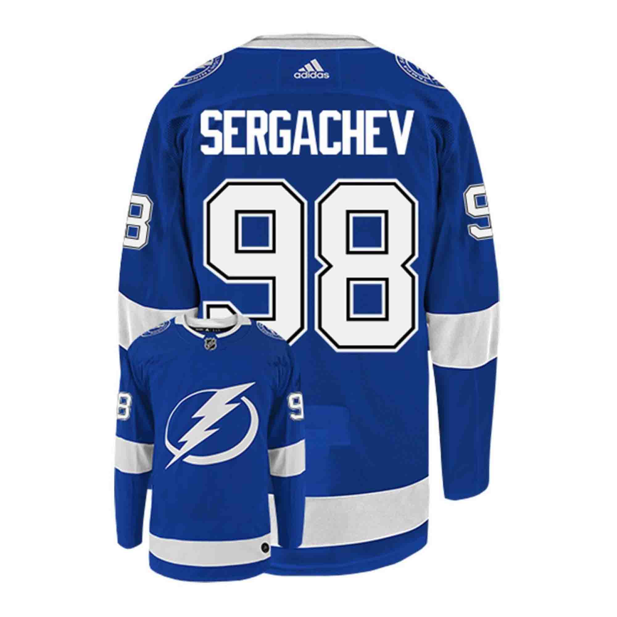 Mikhail Sergachev Tampa Bay Lightning 98 Jersey