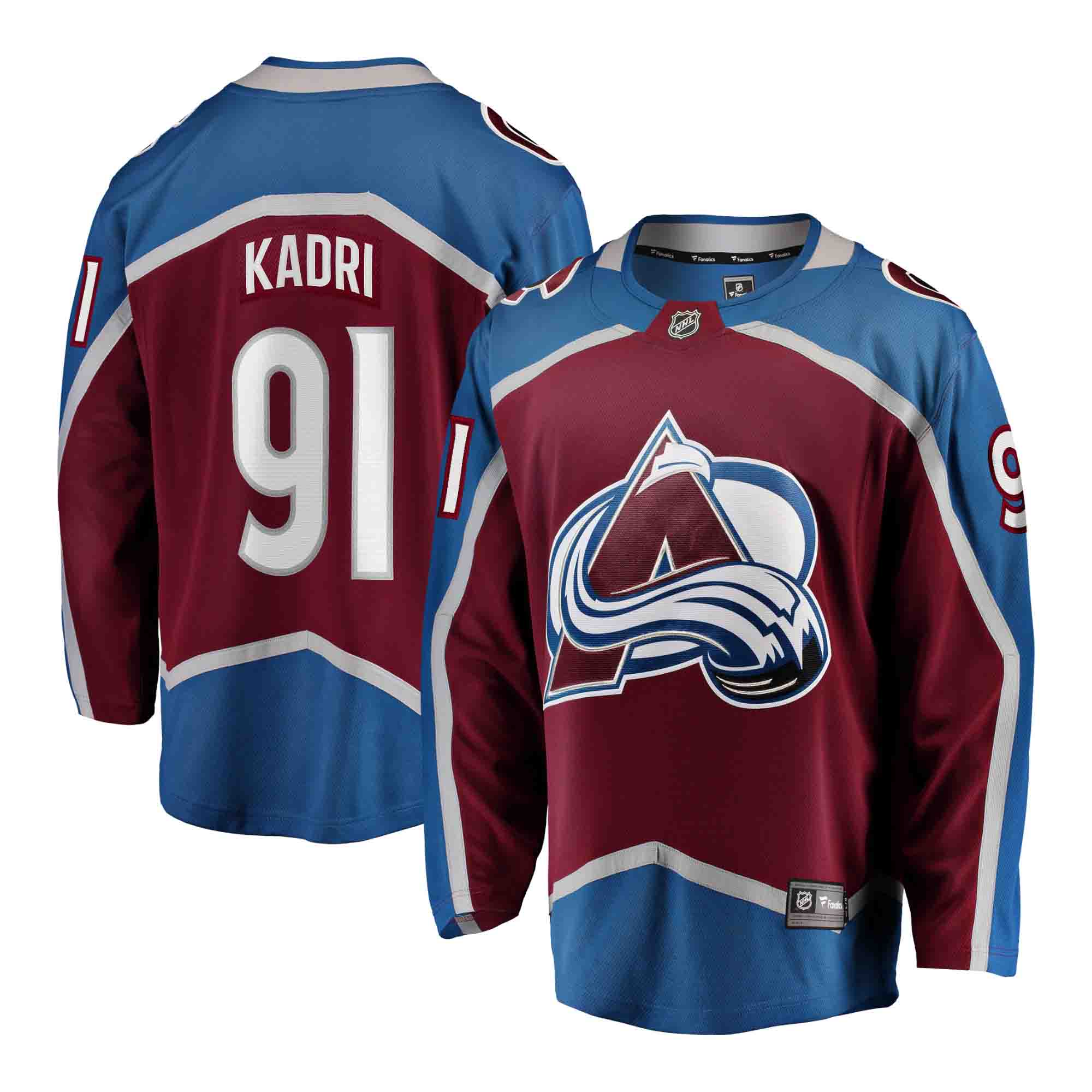 Nazem Kadri Colorado Avalanche 91 Jersey