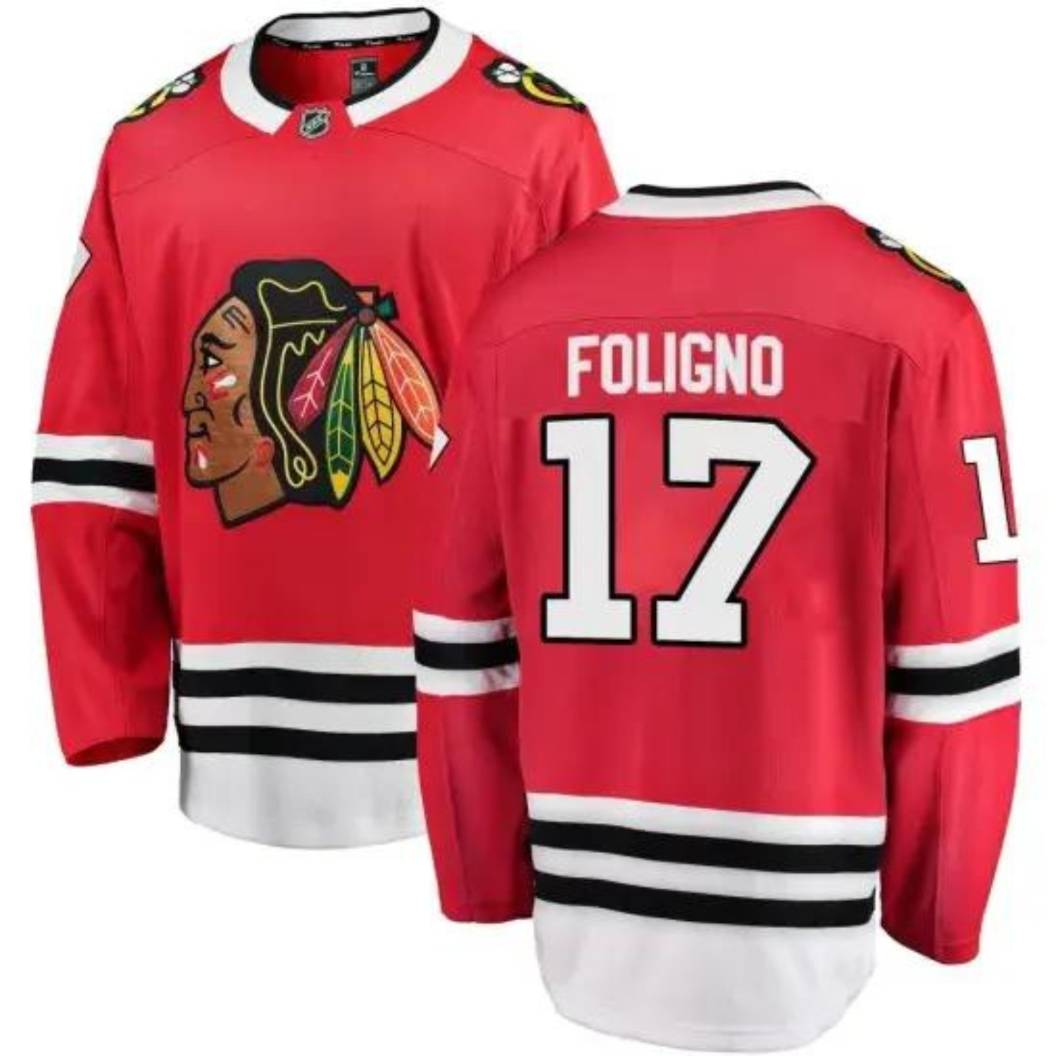 Nick Foligno Chicago Blackhawks 17 Jersey