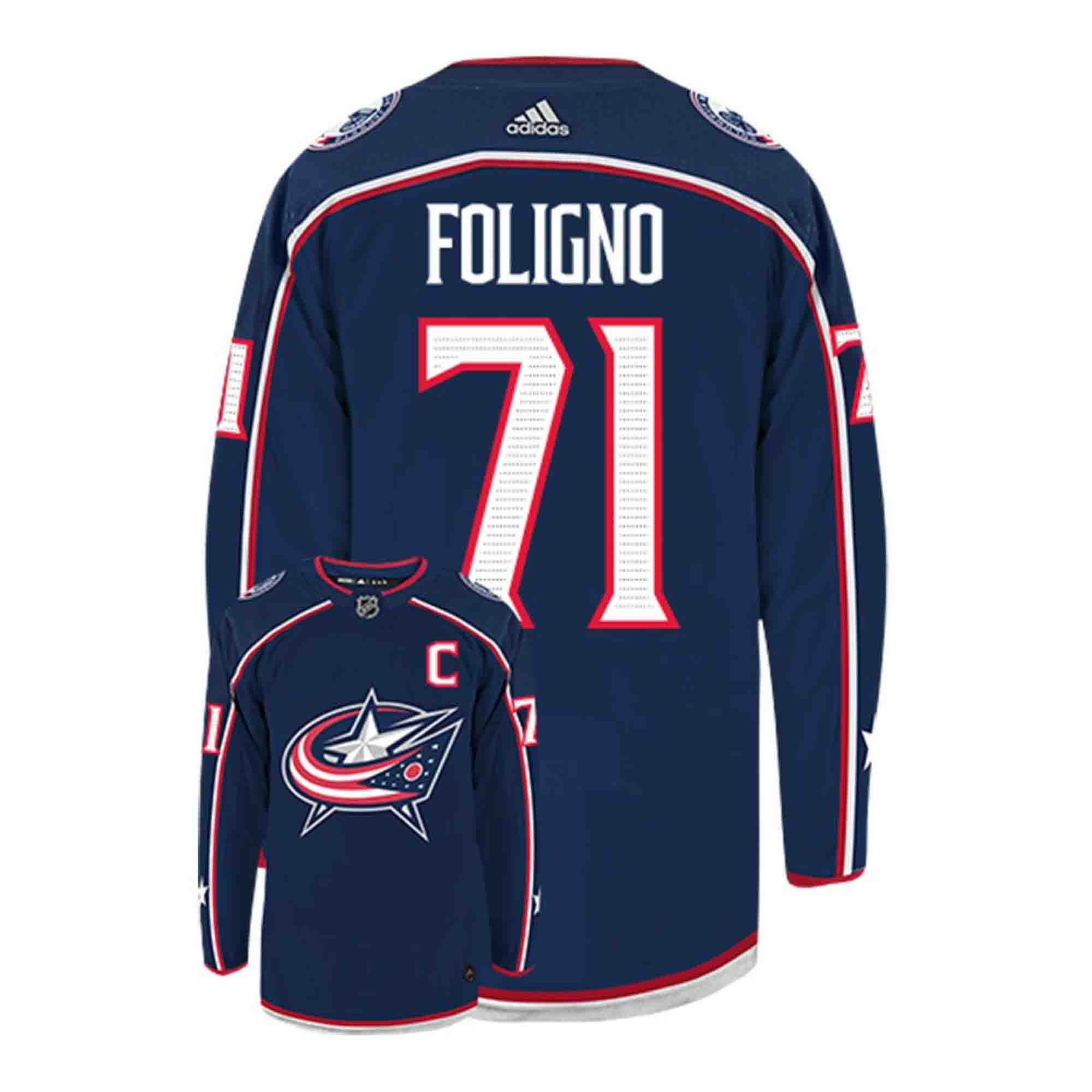 Nick Foligno Columbus Blue Jackets 71 Jersey