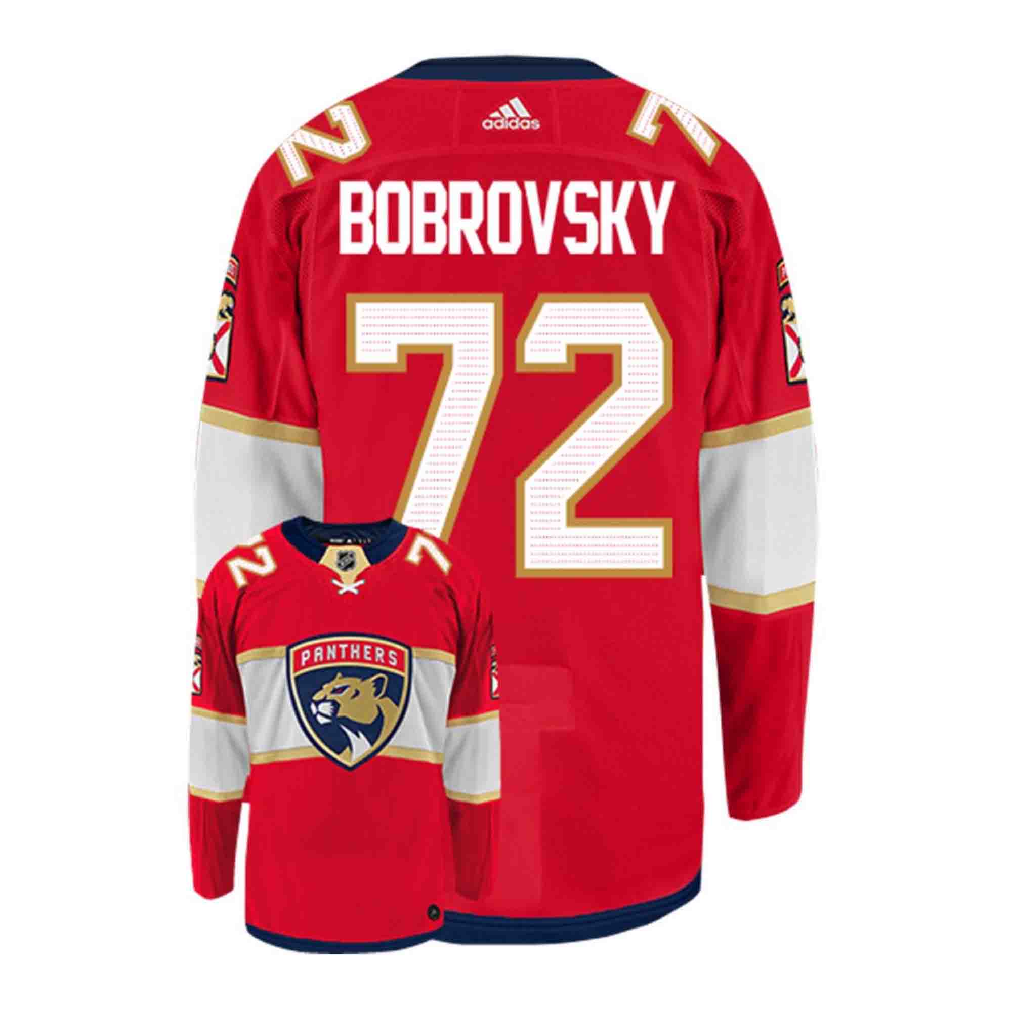Sergei Bobrovsky Florida Panthers 72 Jersey