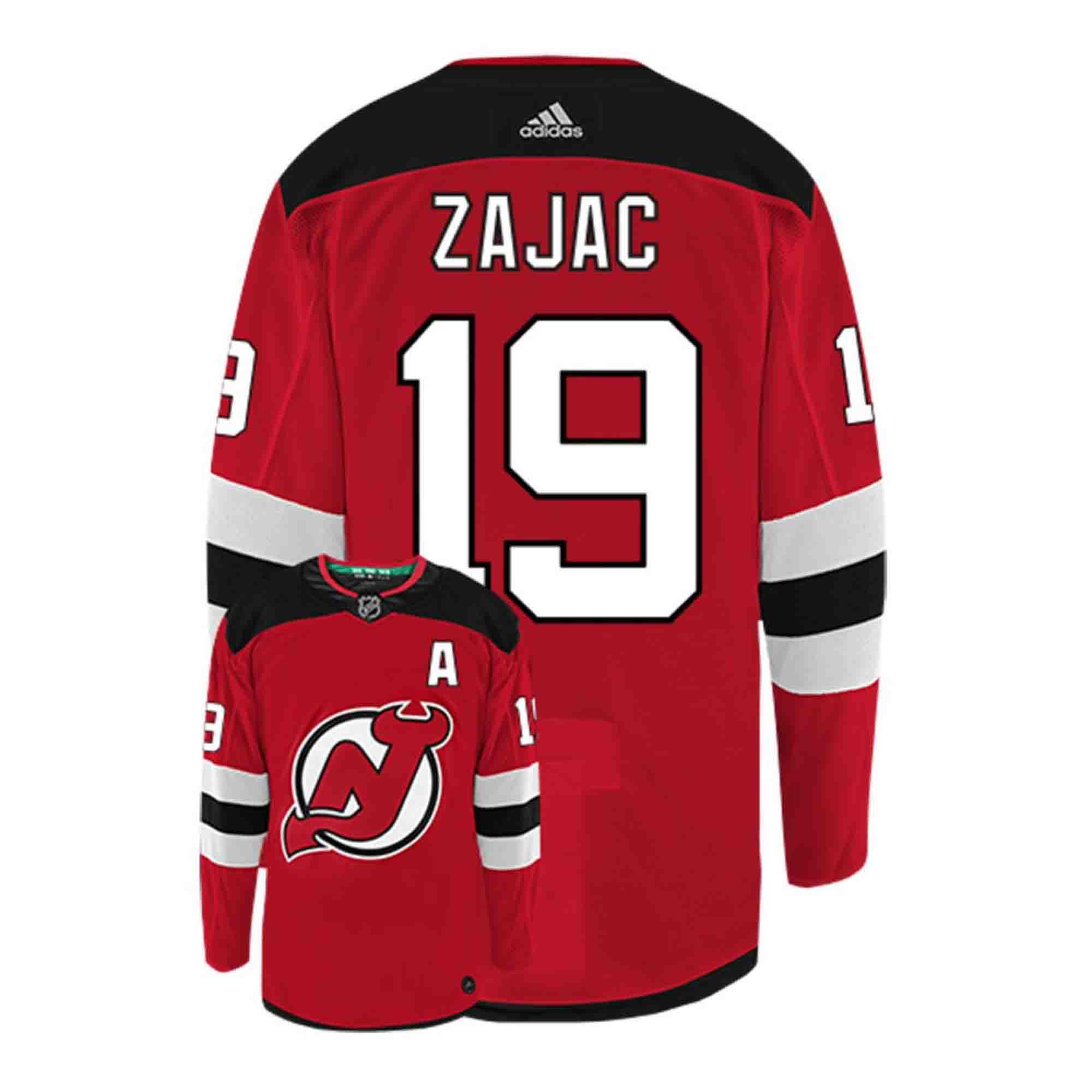 Travis Zajac New Jersey Devils 19 Jersey