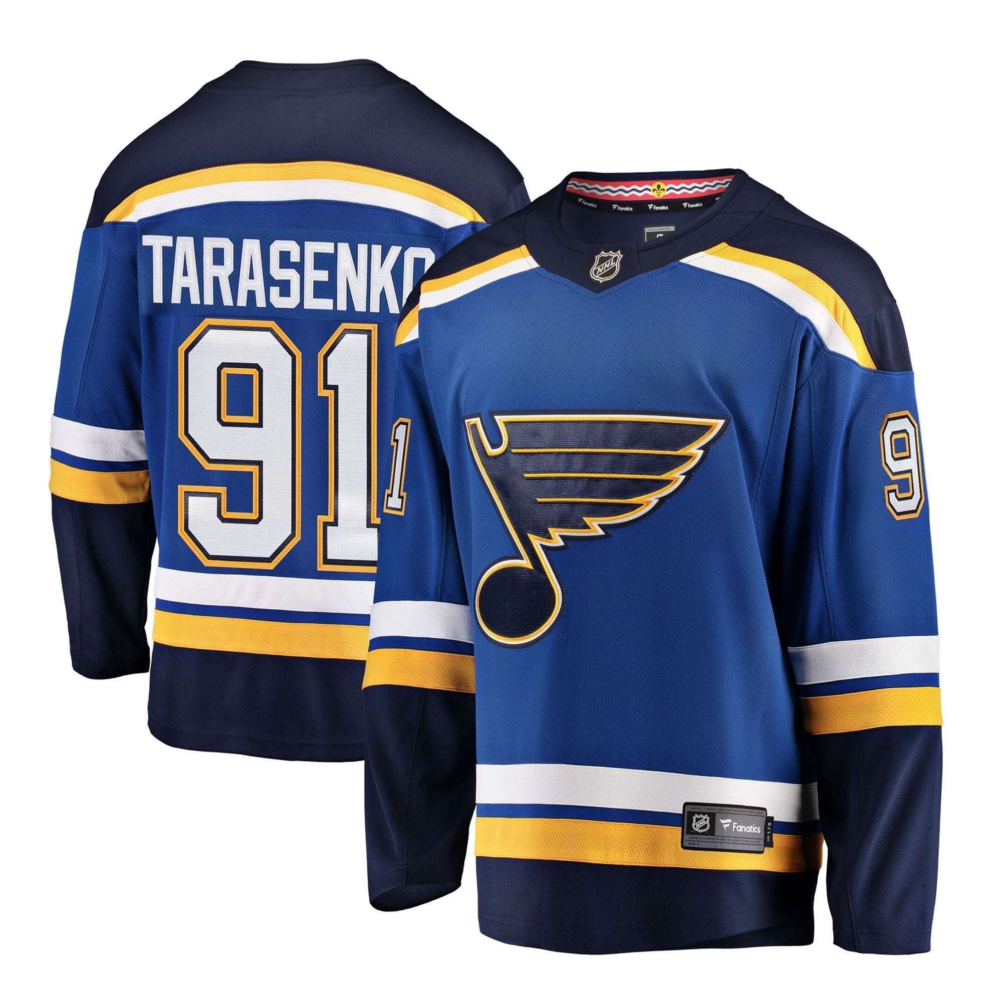 Vladimir Tarasenko St. Louis Blues 91 Jersey