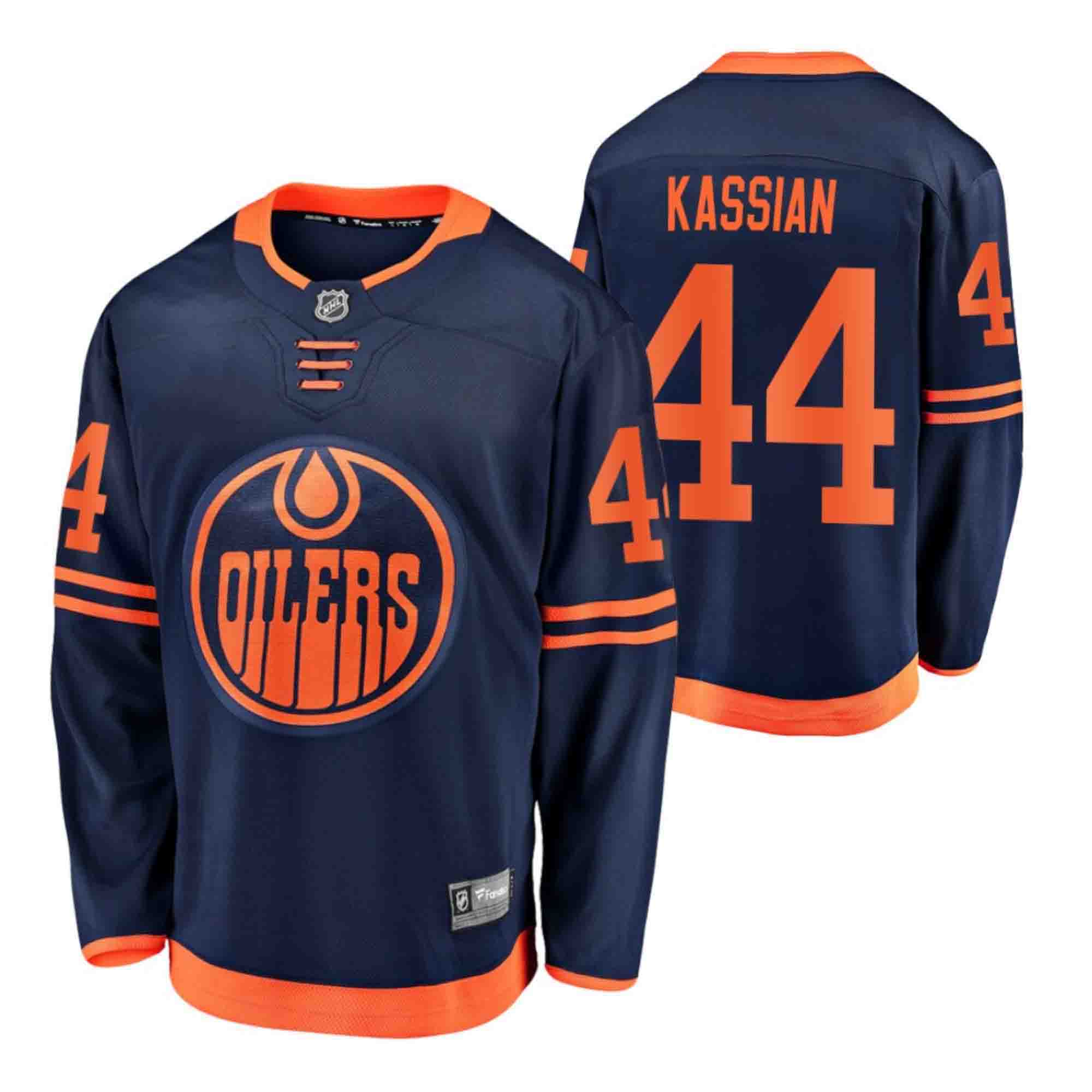 Zack Kassian Edmonton Oilers 44 Jersey