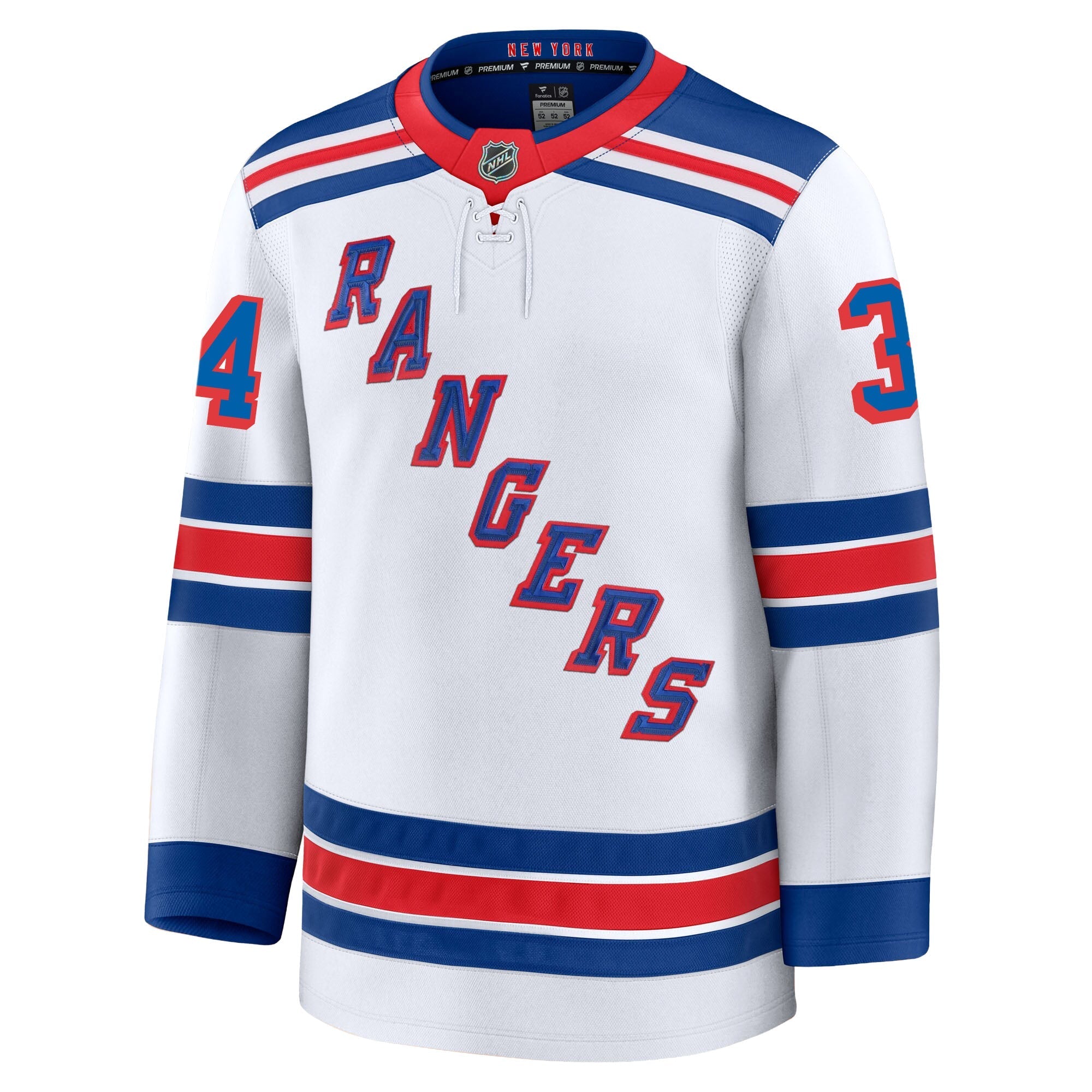Arthur Kaliyev New York Rangers Fanatics Premium Away Jersey