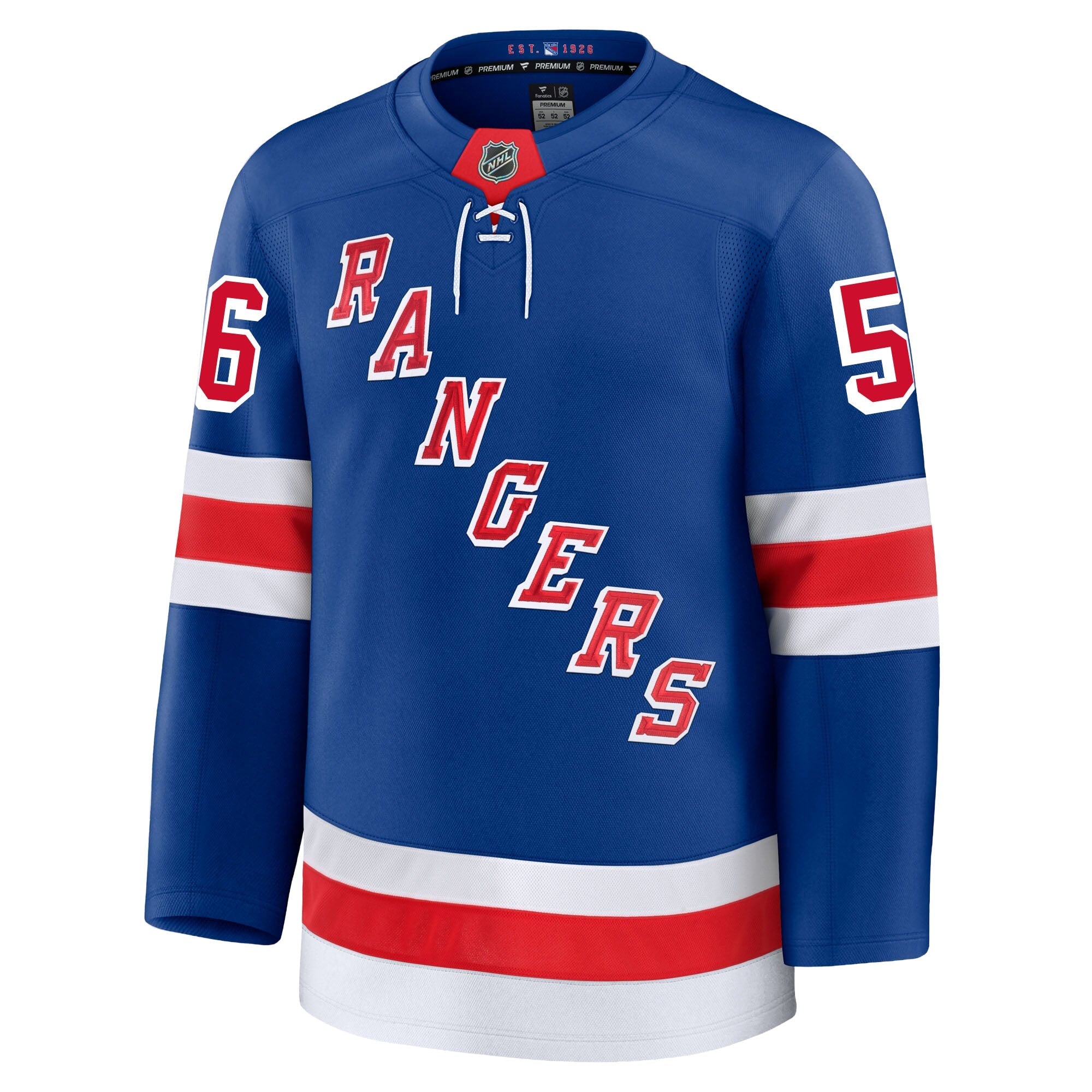 Brett Berard New York Rangers Fanatics Premium Home Jersey