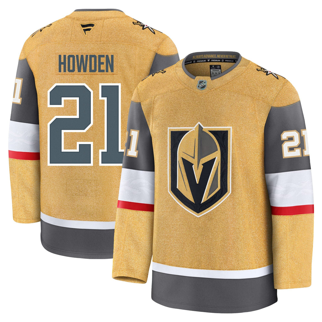 Brett Howden Vegas Golden Knights Fanatics Premium Home Jersey