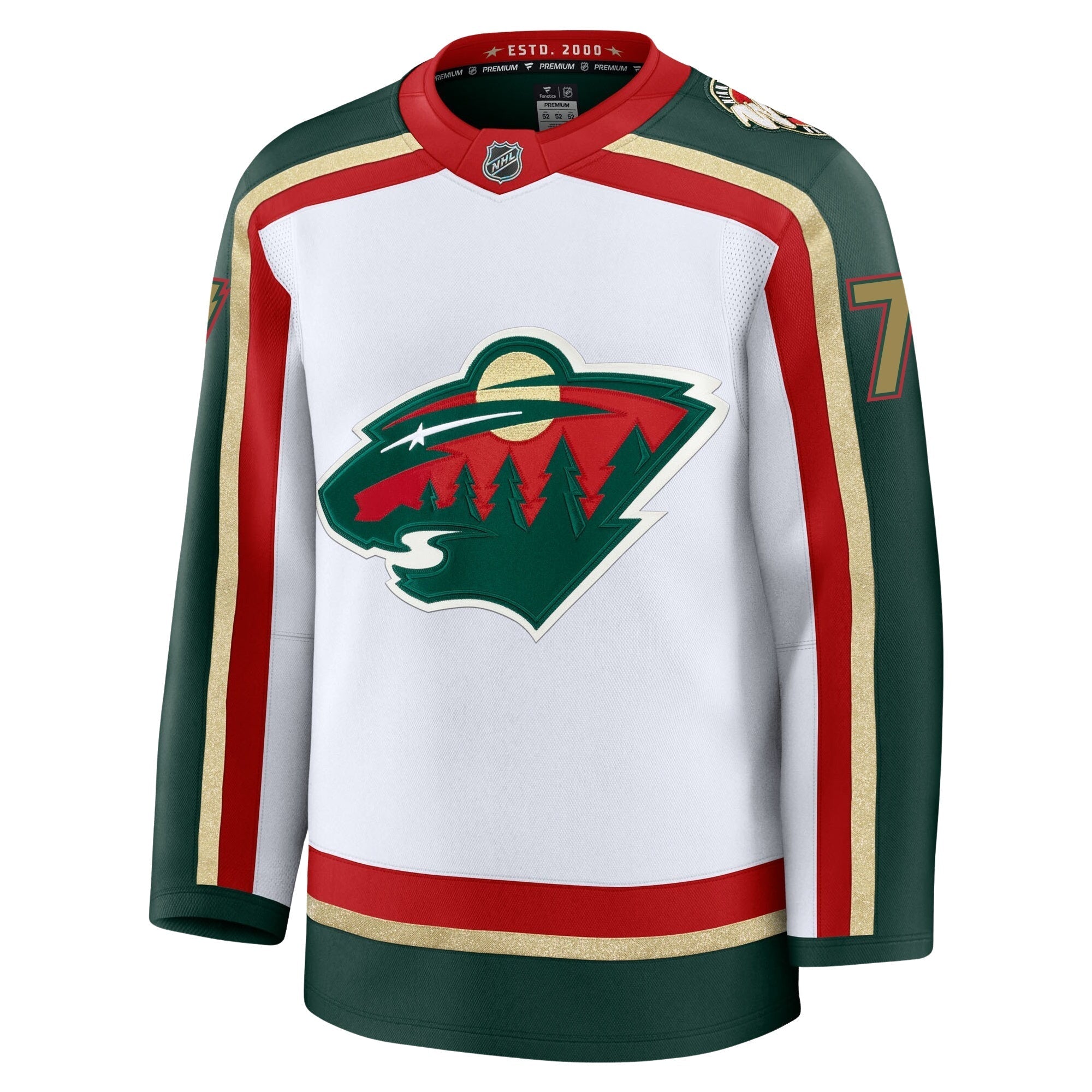 Brock Faber Minnesota Wild Fanatics Alternate Premium Jersey