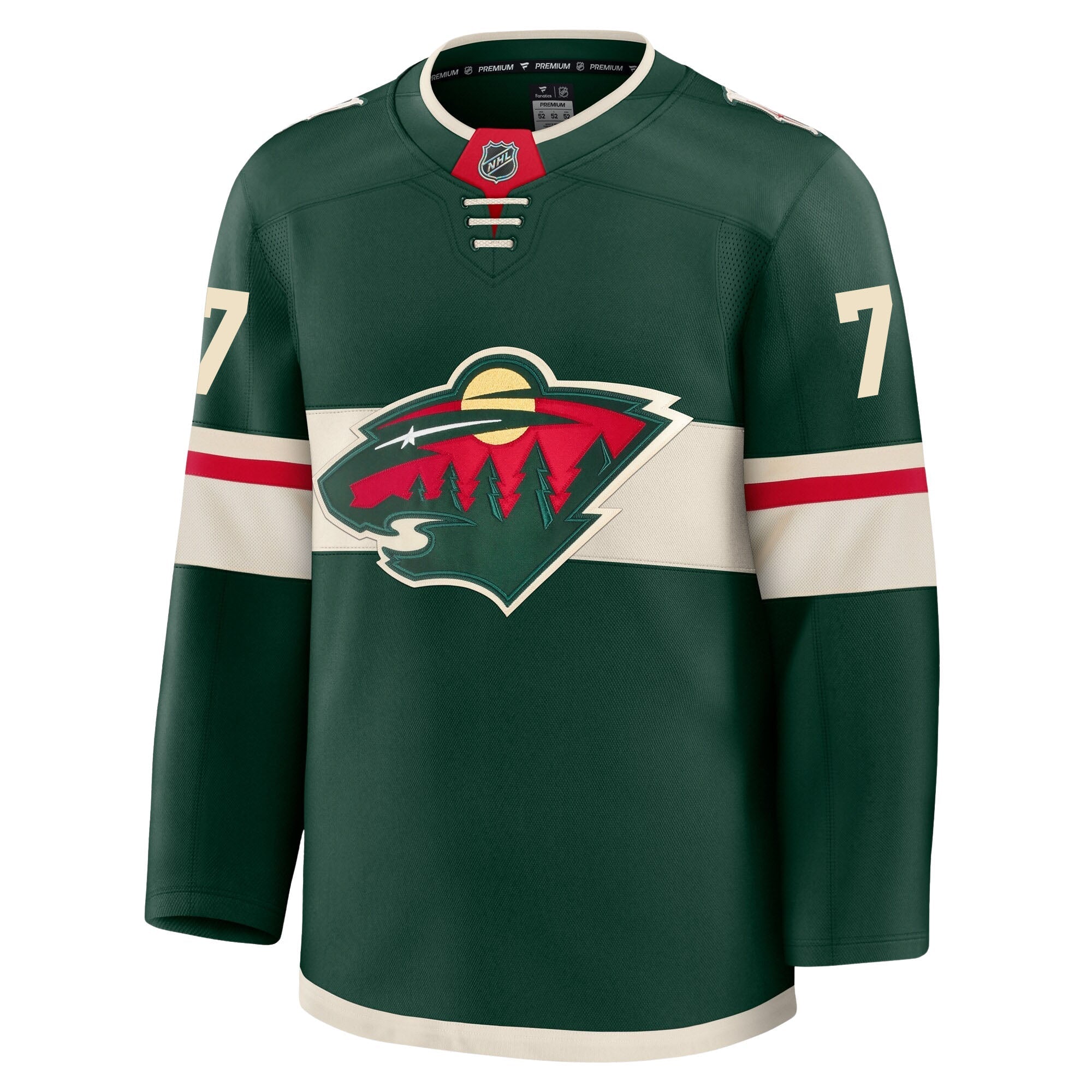 Brock Faber Minnesota Wild Fanatics Premium Home Jersey