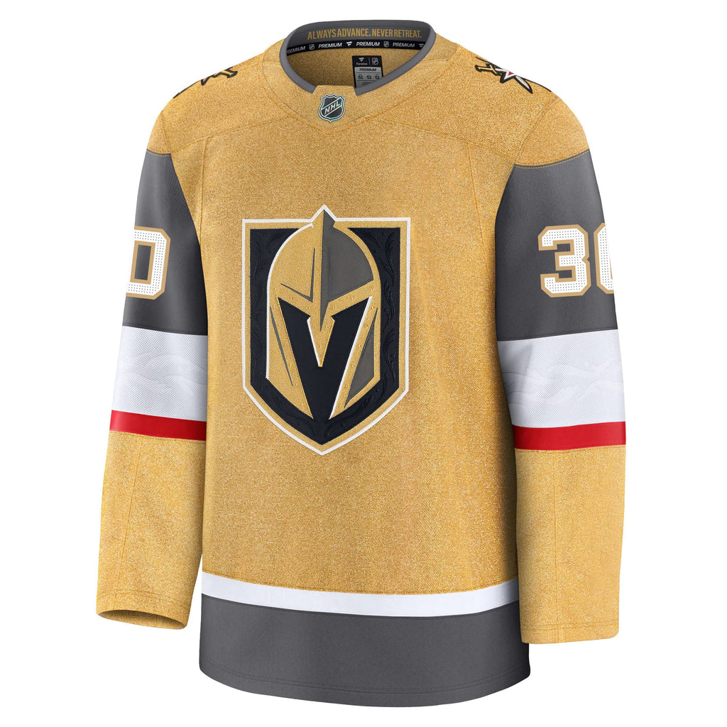 Carl Lindbom Vegas Golden Knights Fanatics Premium Home Jersey