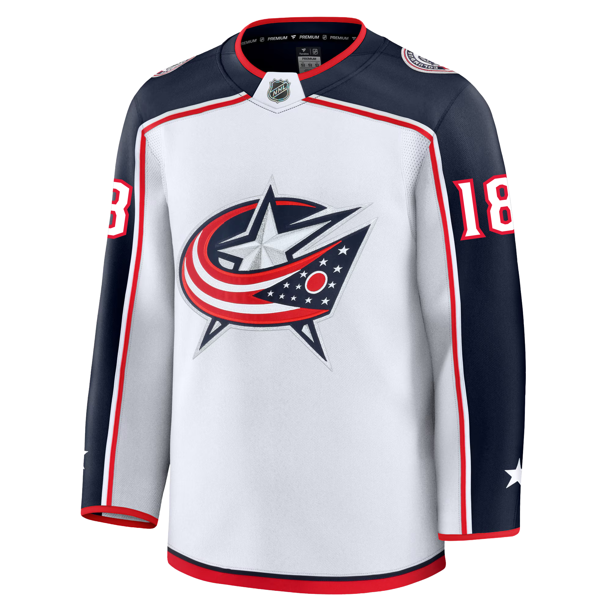 Dmitri Voronkov Columbus Blue Jackets Fanatics Premium Away Jersey