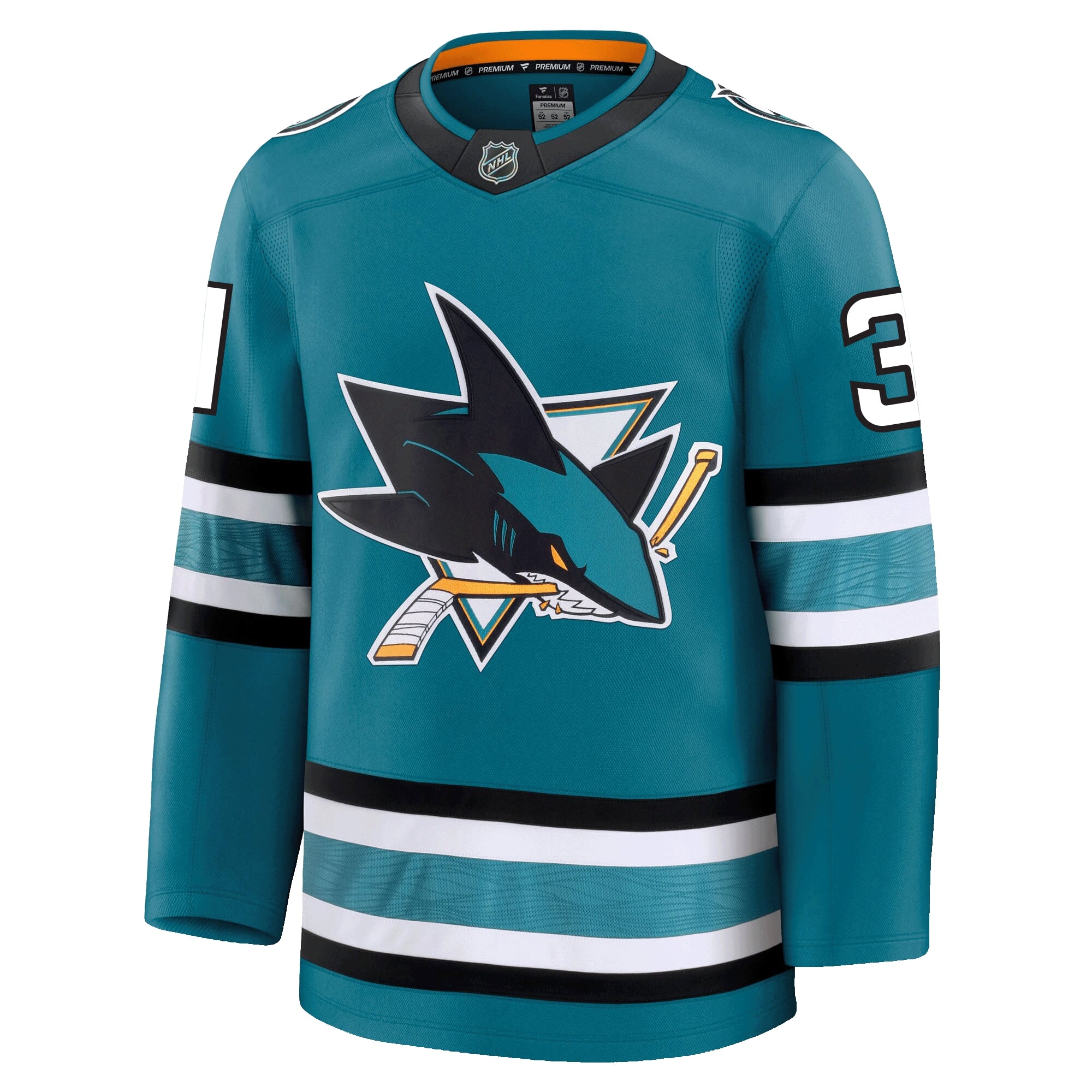Georgi Romanov San Jose Sharks Fanatics Premium Home Jersey
