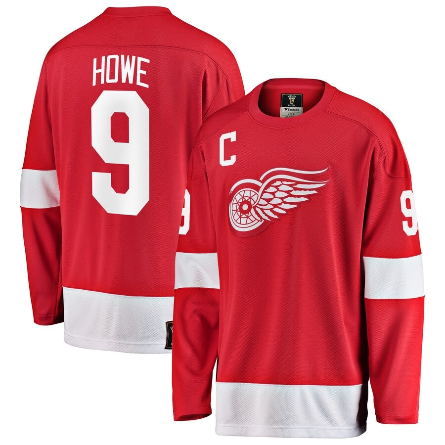 Gordie Howe Detroit Redwings 9 Jersey