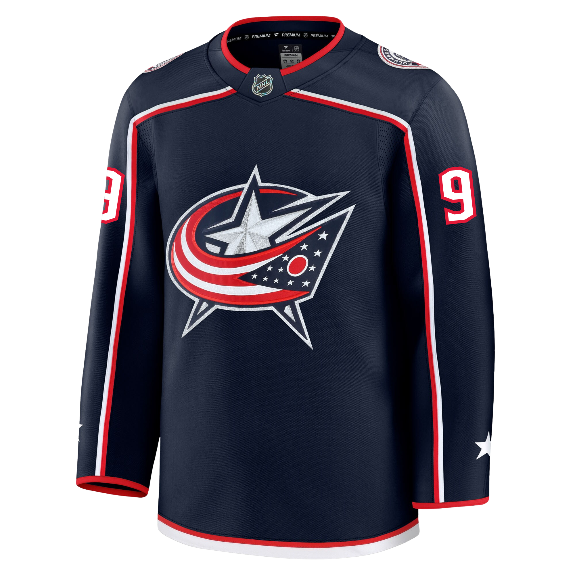 Ivan Provorov Columbus Blue Jackets Fanatics Premium Home Jersey