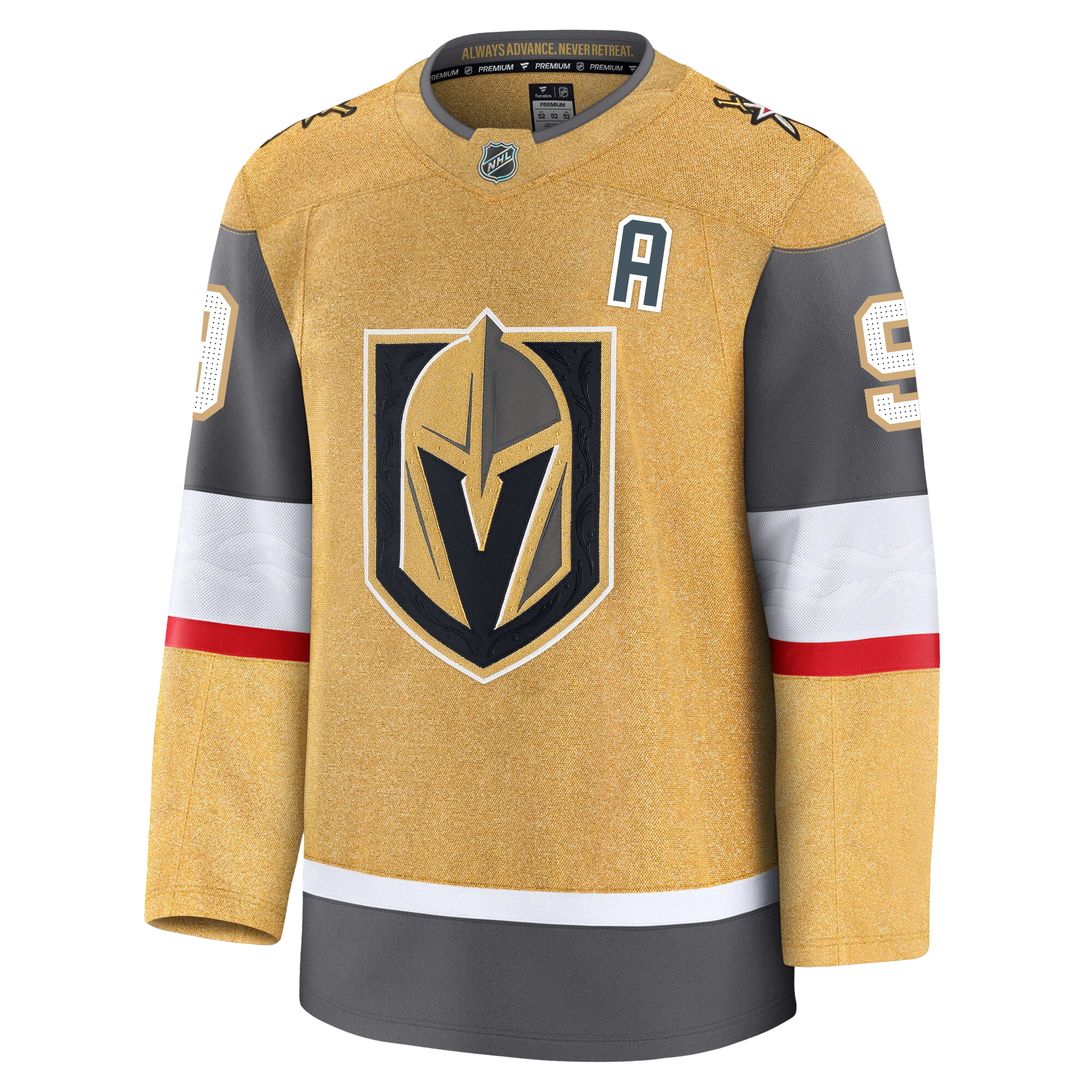 Jack Eichel Vegas Golden Knights Fanatics Premium Home Jersey