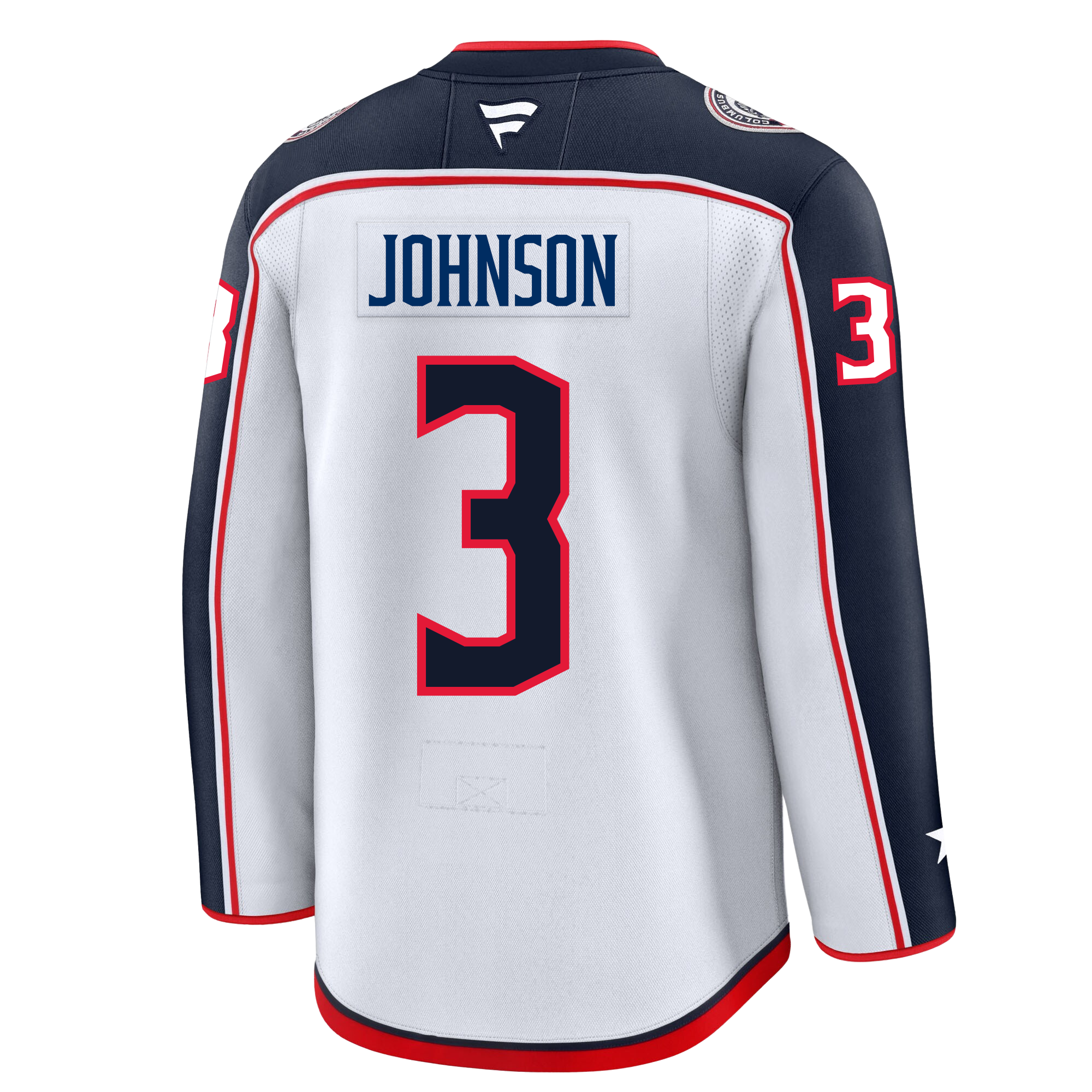 Jack Johnson Columbus Blue Jackets Fanatics Premium Away Jersey