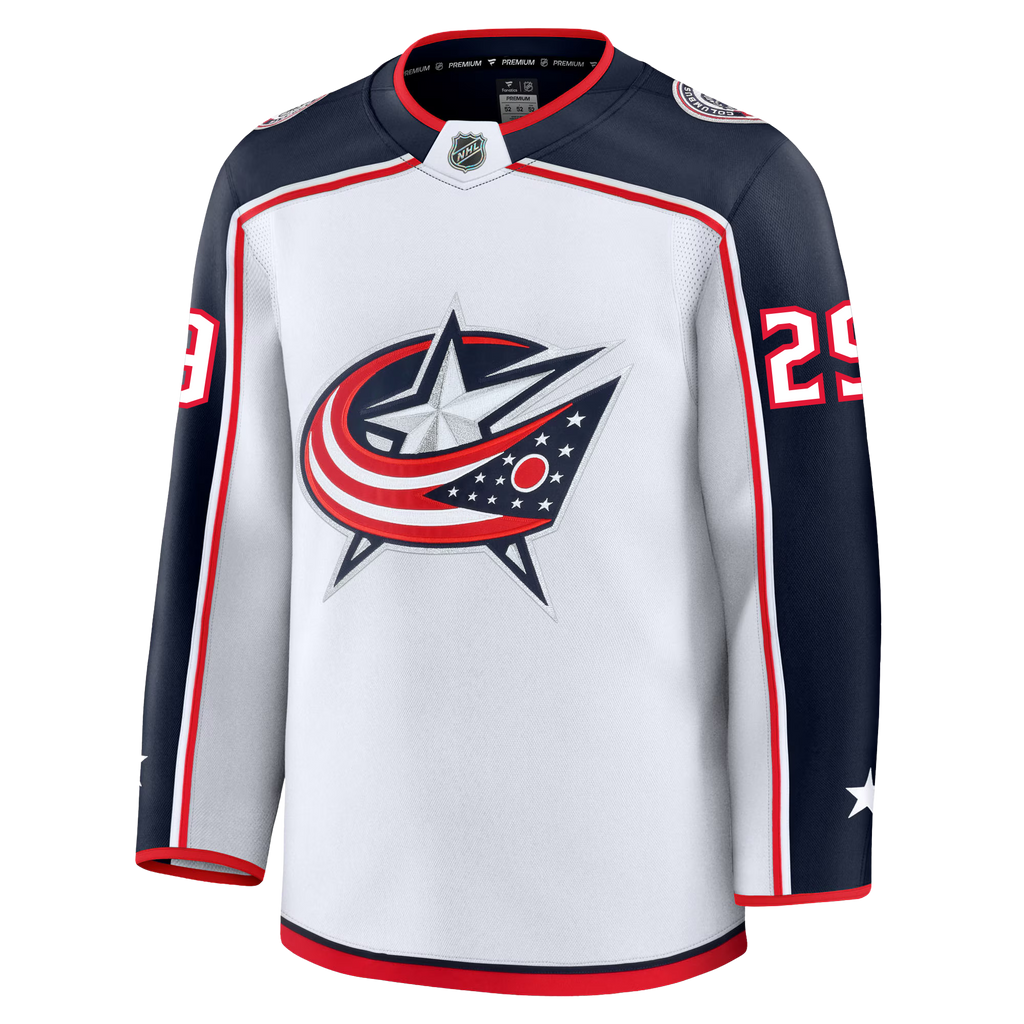 Jack Williams Columbus Blue Jackets Fanatics Premium Away Jersey