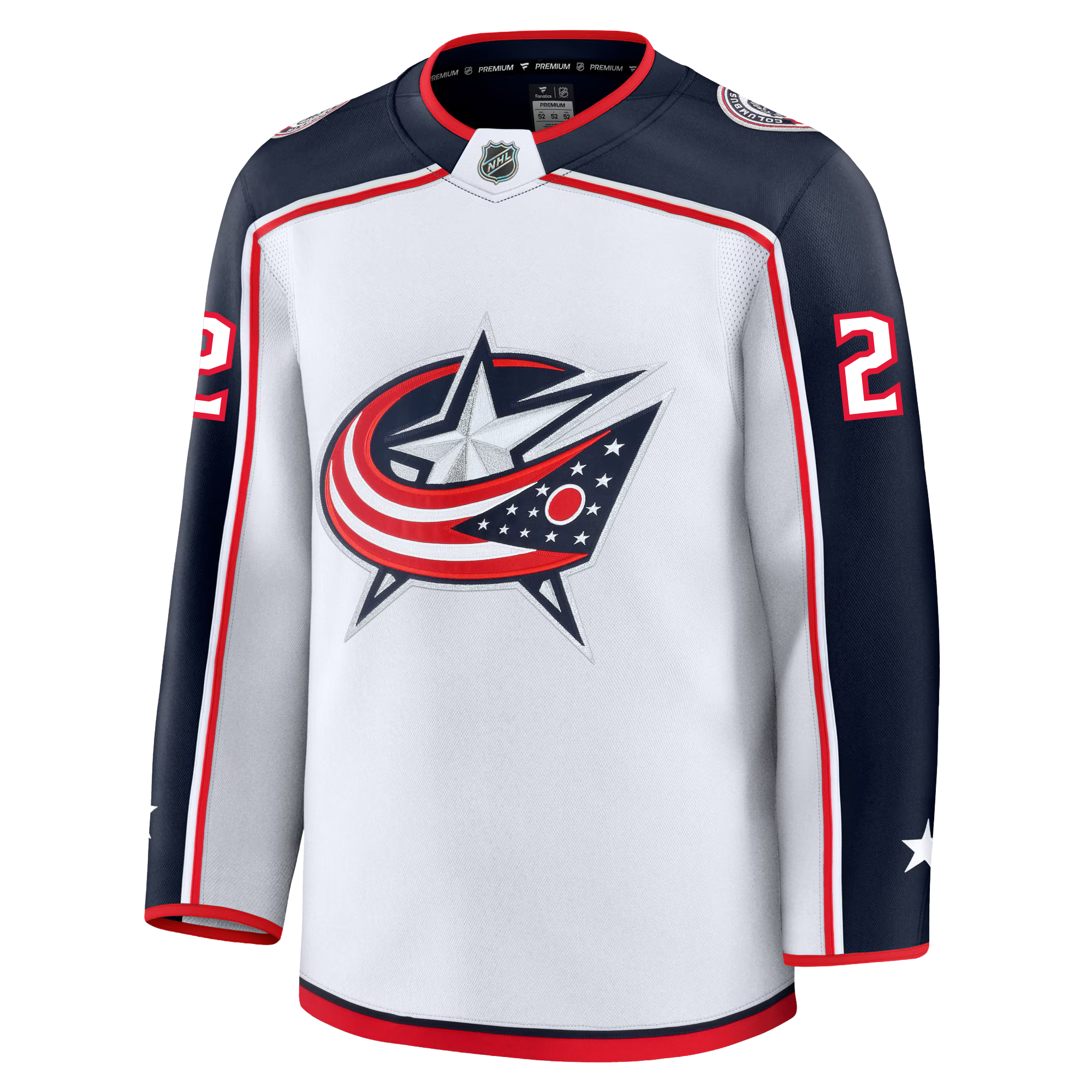 Jake Christiansen Columbus Blue Jackets Fanatics Premium Away Jersey