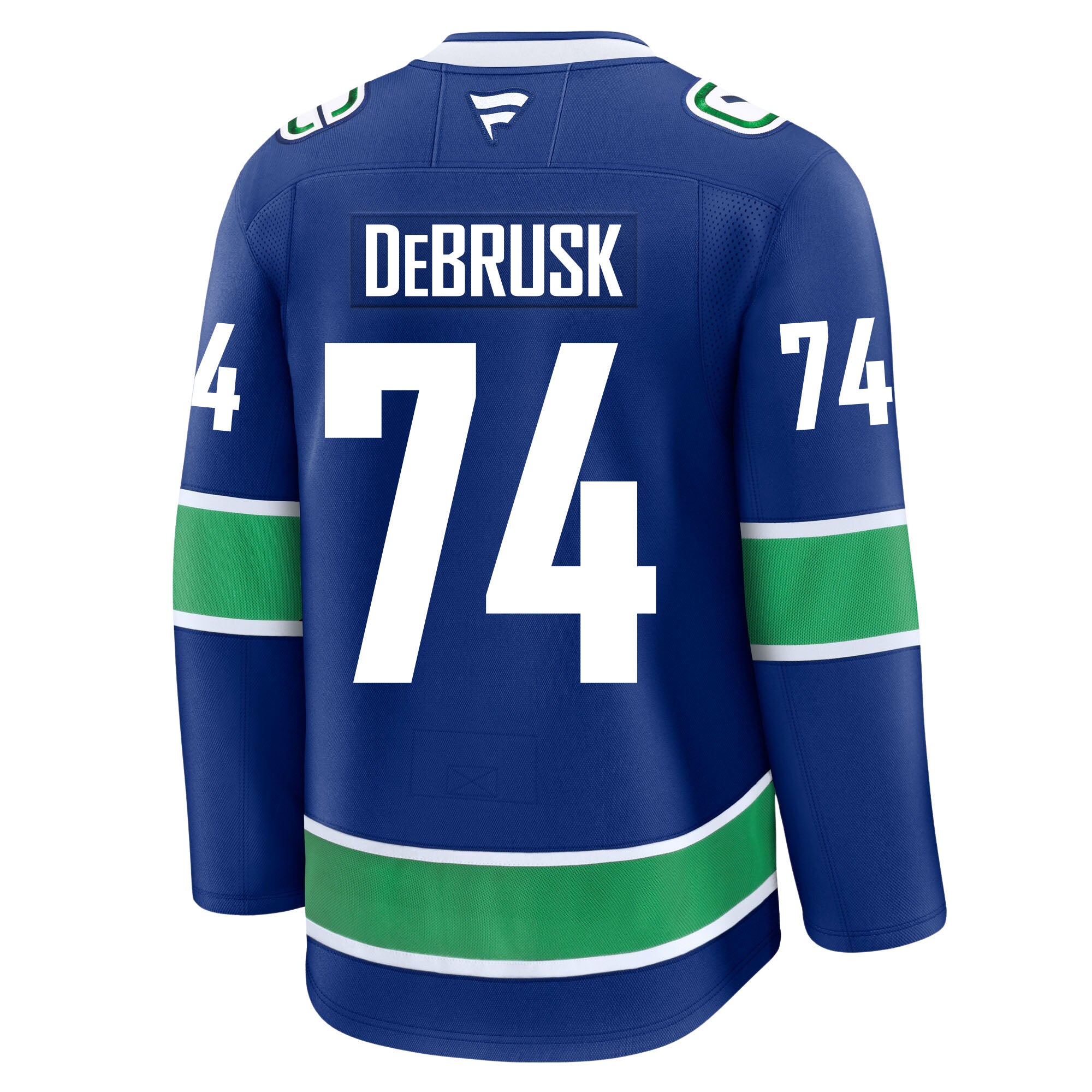 Jake Debrusk Vancouver Canucks Fanatics Premium Home Jersey