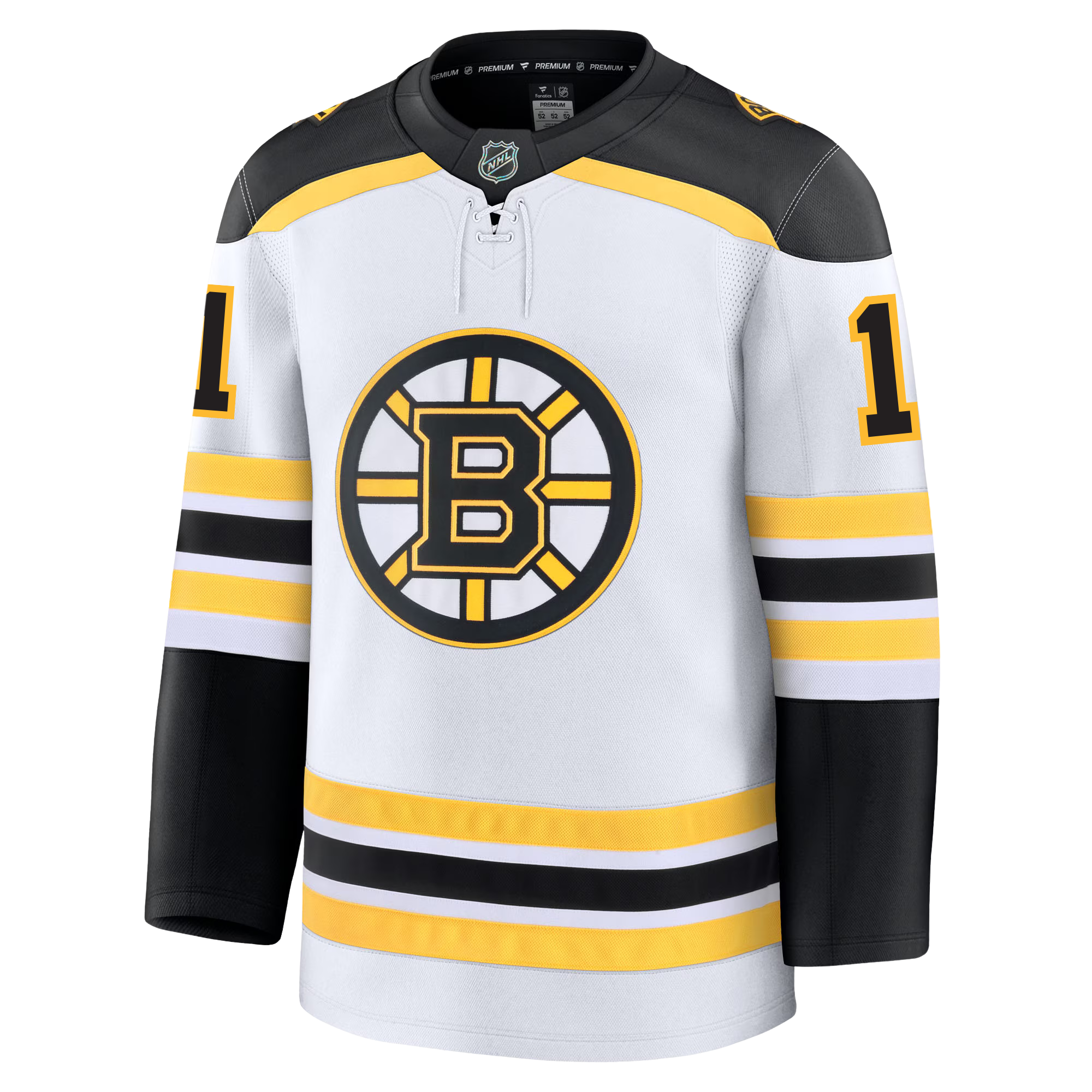 Jeremy Swayman Boston Bruins Fanatics Premium Away Jersey