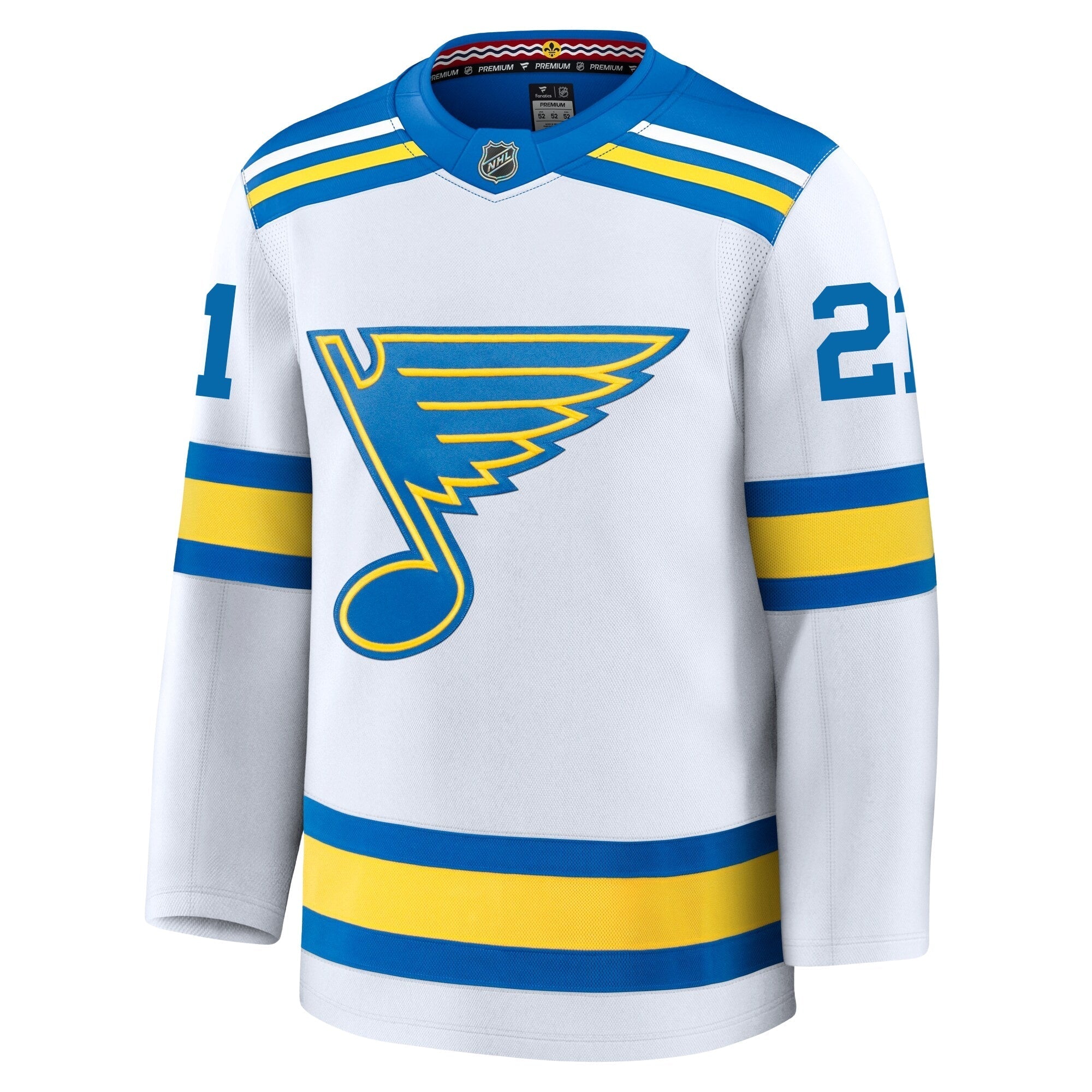 Jimmy Snuggerud St Louis Blues Fanatics Away Premium Jersey