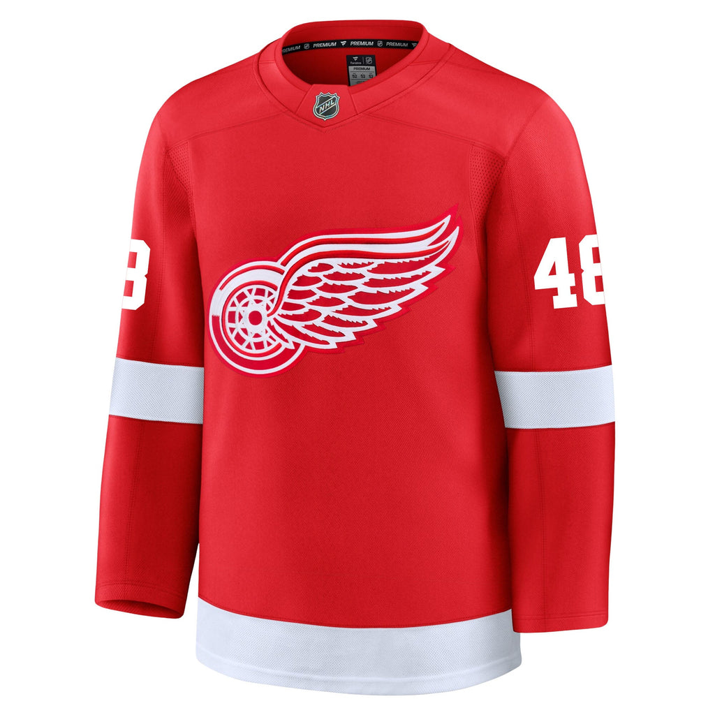 Jonatan Berggren Detroit Red Wings Fanatics Premium Home Jersey