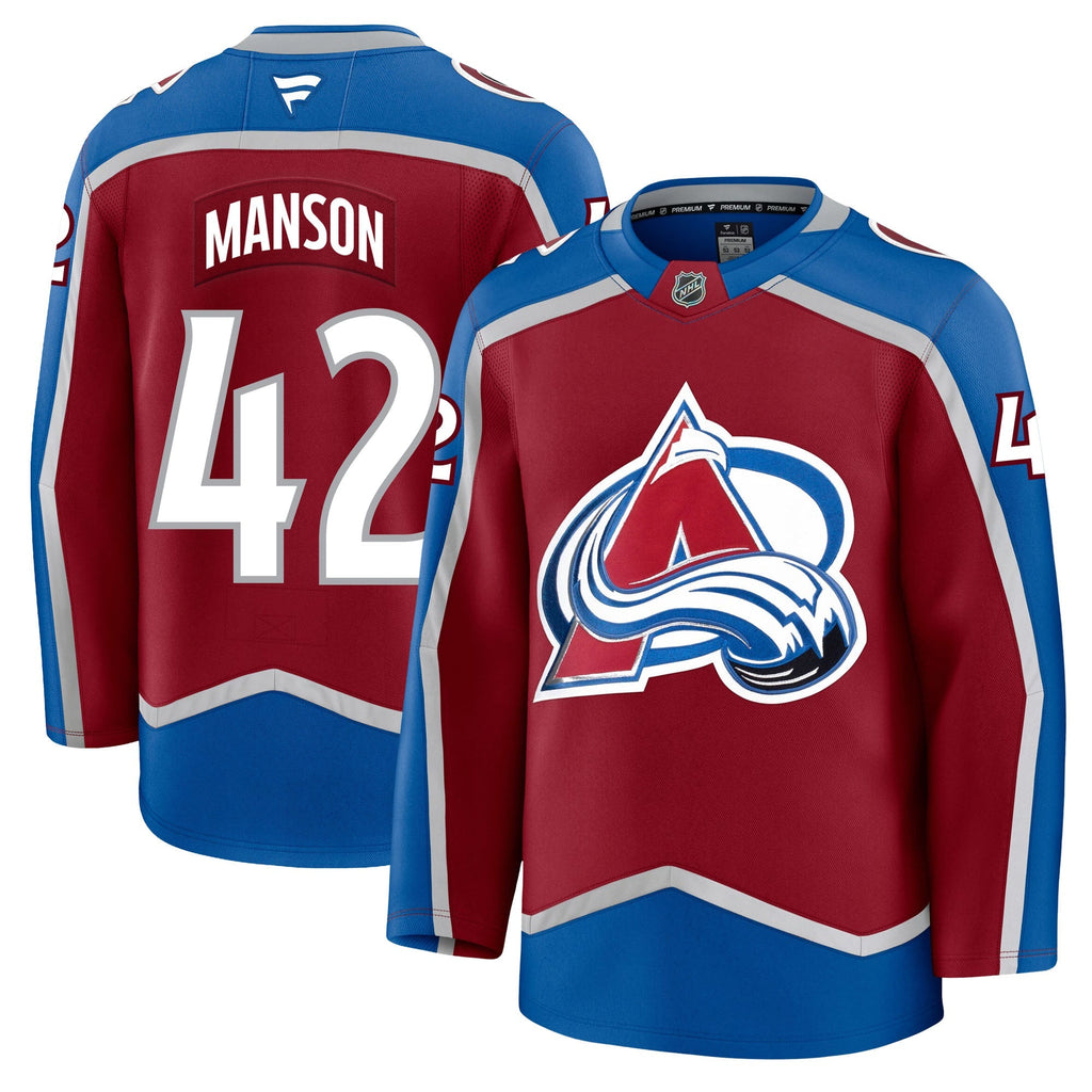 Josh Manson Colorado Avalanche Fanatics Premium Home Jersey