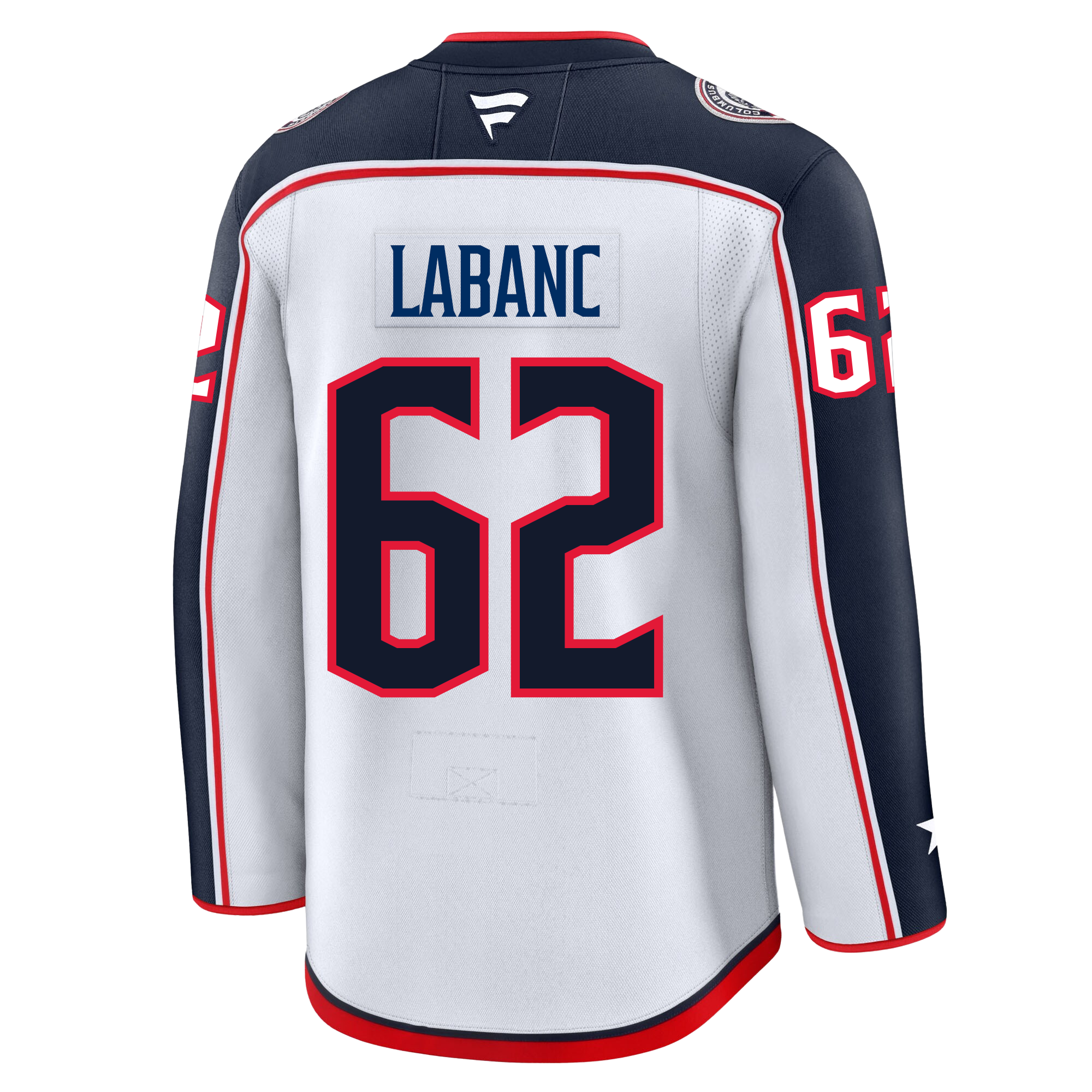 Kevin Labanc Columbus Blue Jackets Fanatics Premium Away Jersey