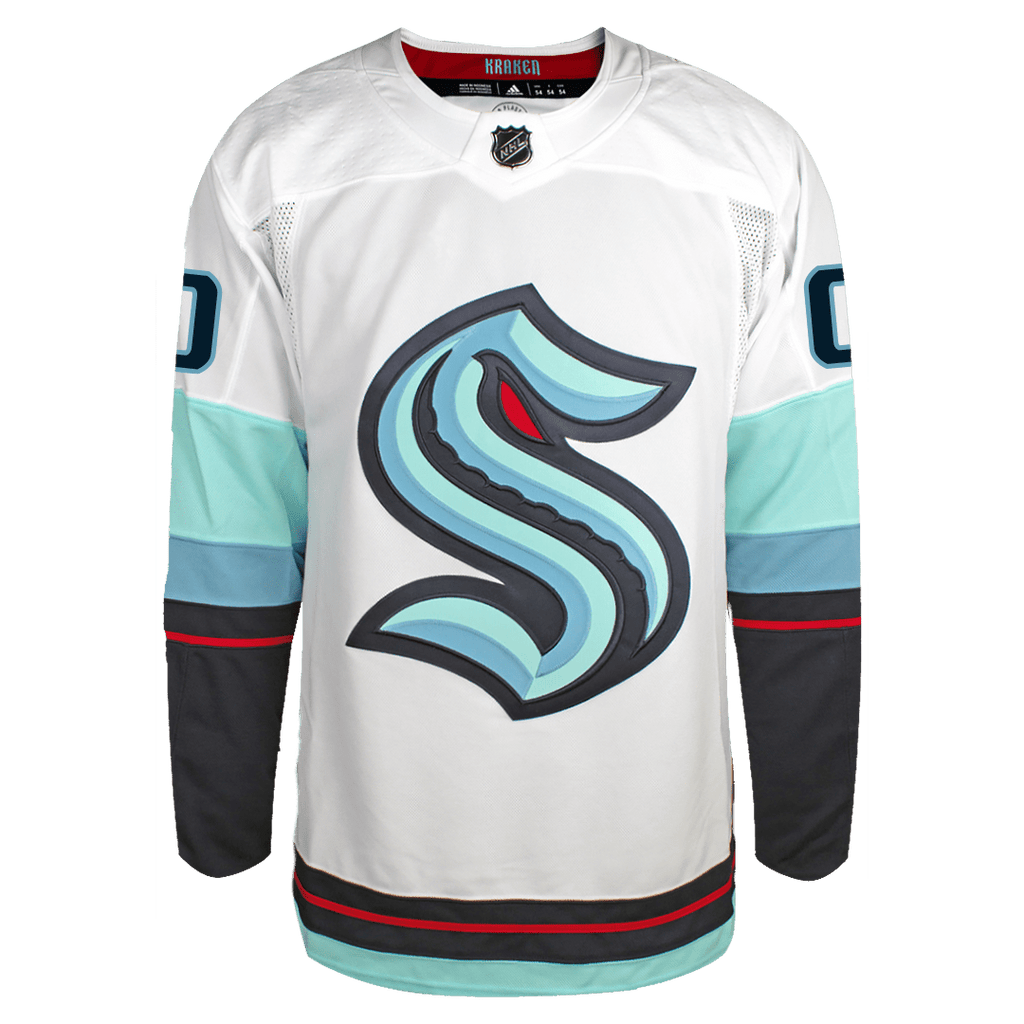 Customizable Seattle Kraken Adidas Primegreen Authentic NHL Hockey Jersey