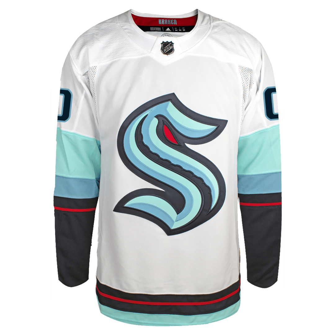 Customizable Seattle Kraken Adidas Primegreen Authentic NHL Hockey Jersey