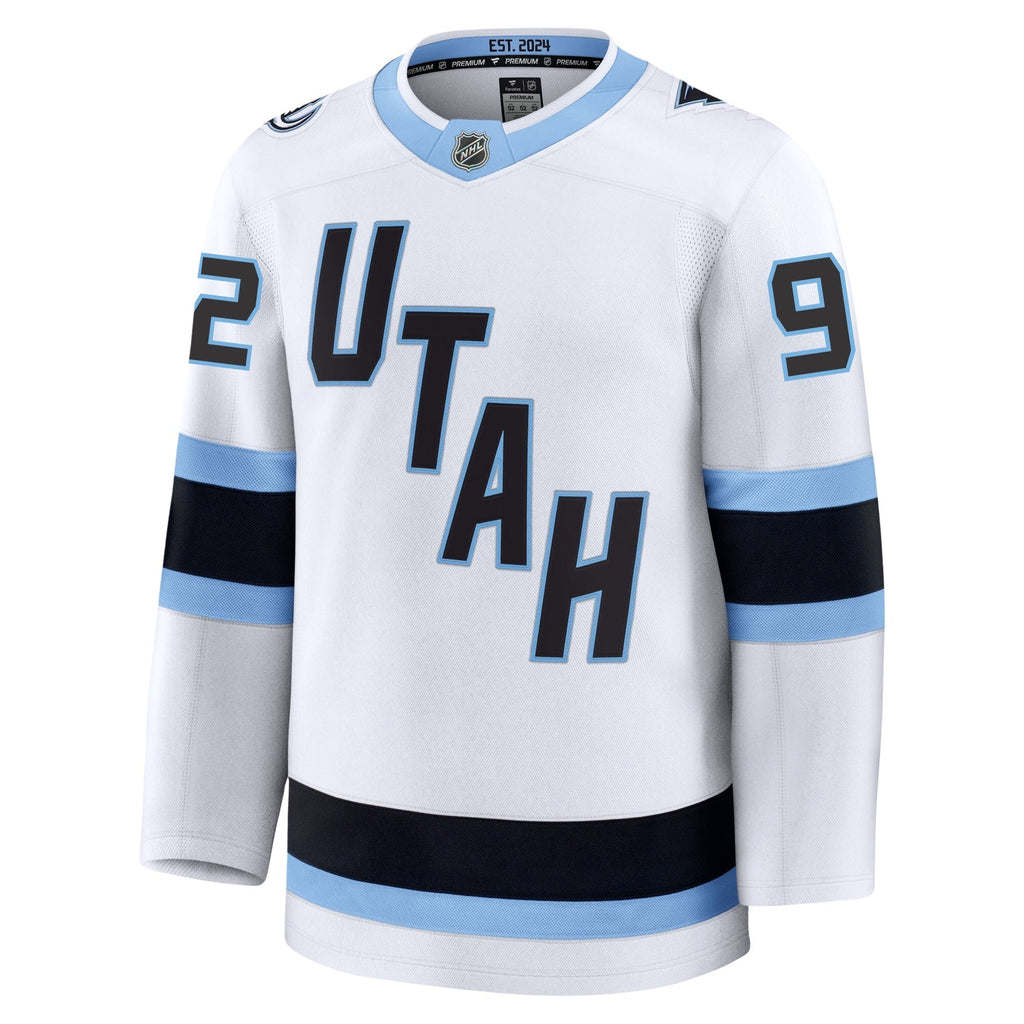 Logan Cooley Utah Mammoth Fanatics Away Premium Jersey