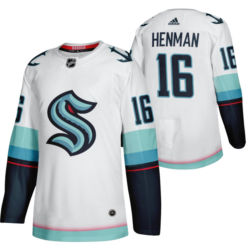 Luke Henman Seattle Kraken 16 Jersey