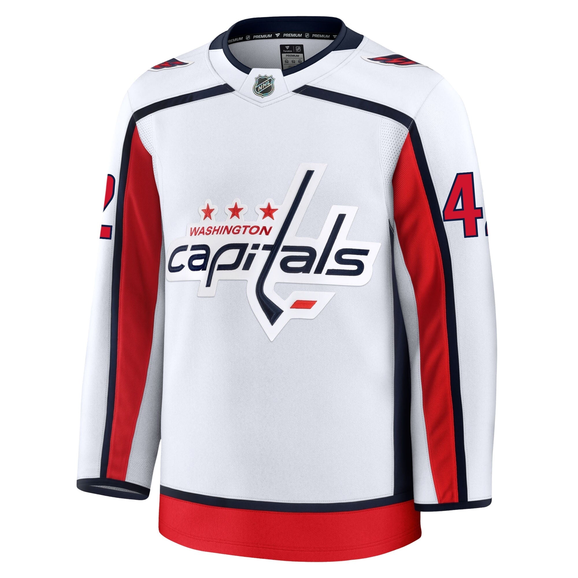 Martin Fehervary Washington Capitals Fanatics Premium Away Jersey