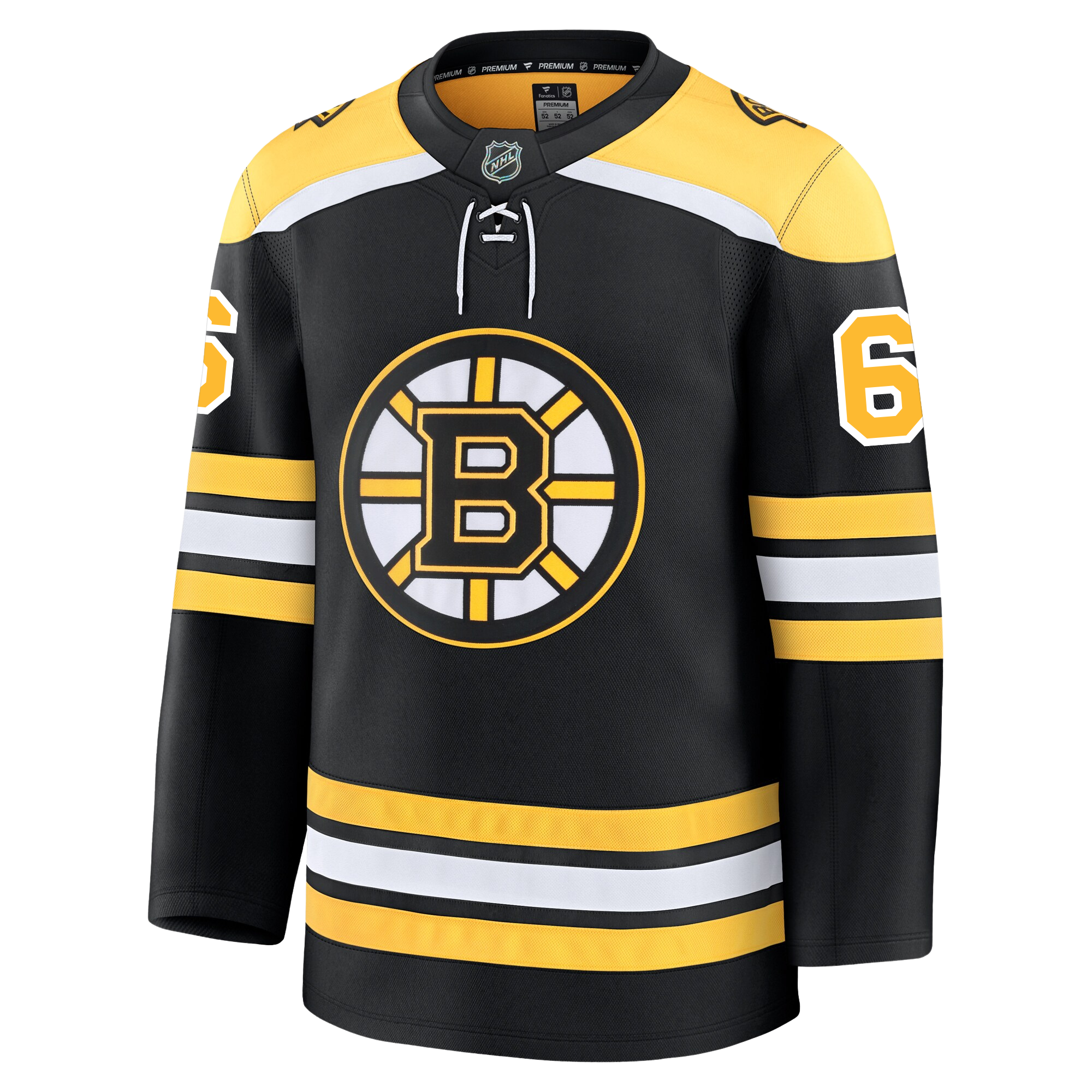 Mason Lohrei Boston Bruins Fanatics Premium Home Jersey