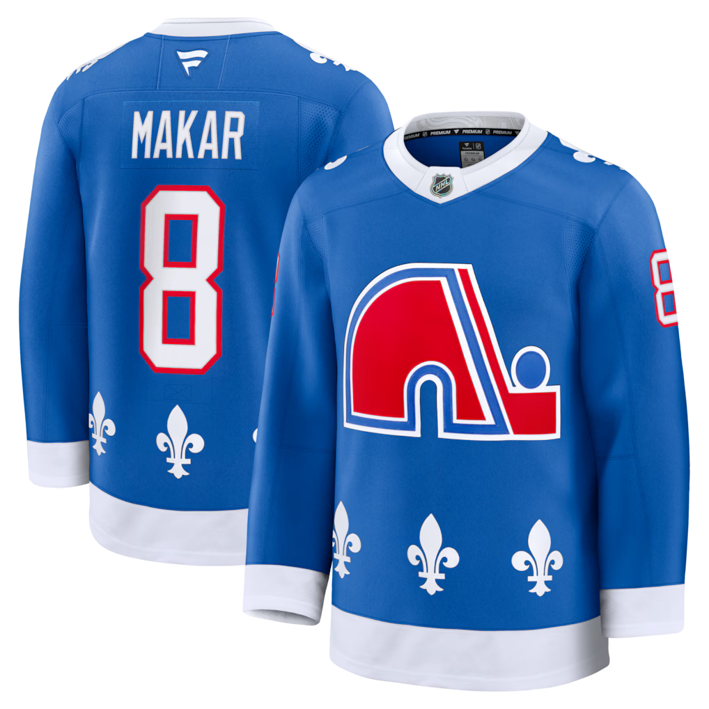 Cale Makar Colorado Avalanche Alternate Heritage Premium Player Jersey - Blue