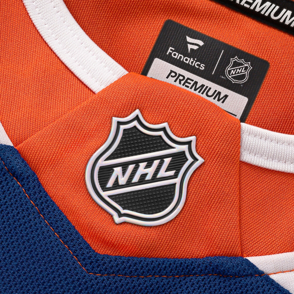 Customizable Edmonton Oilers 2024 Fanatics Premium Official NHL HOME Jersey