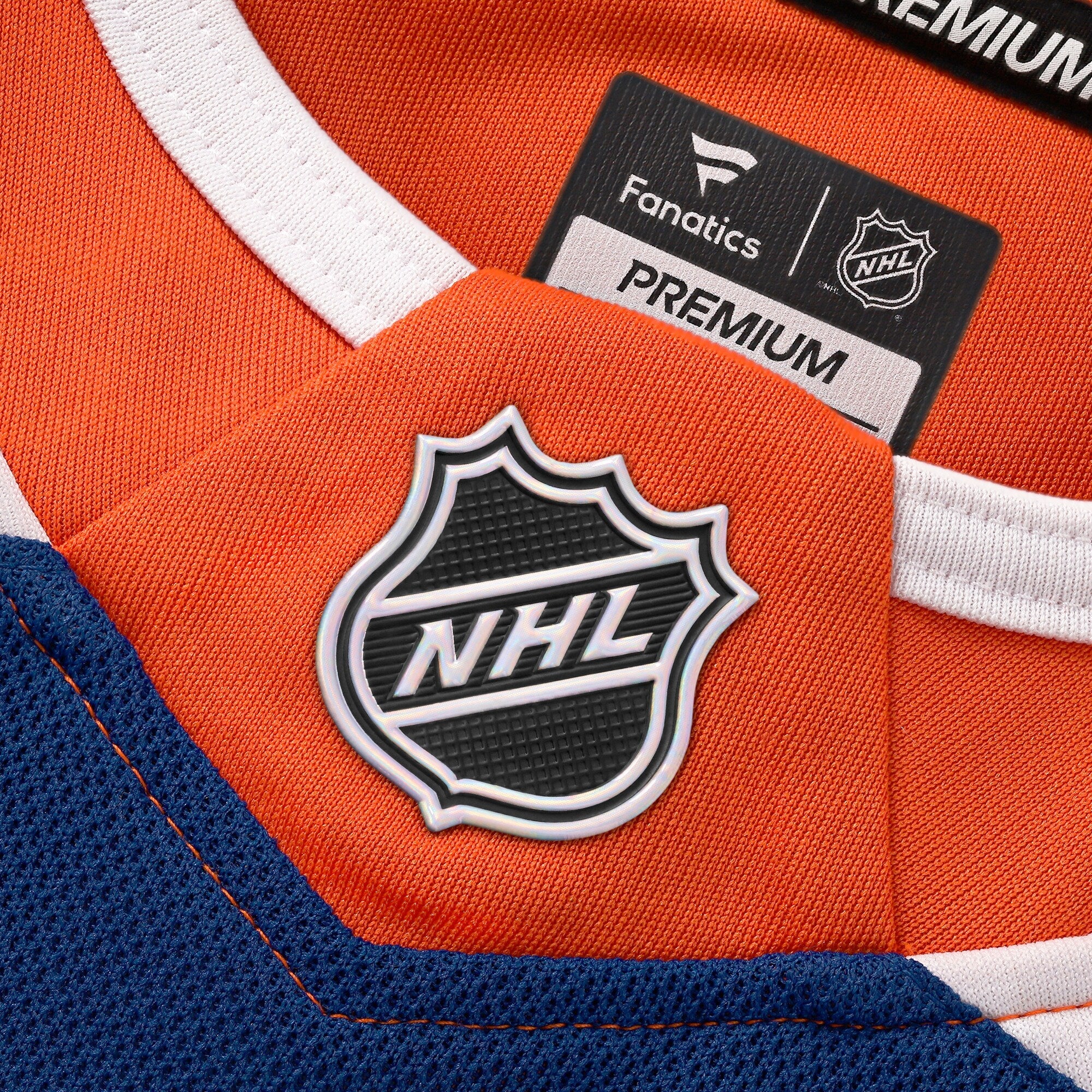 Customizable Edmonton Oilers 2024 Fanatics Premium Official NHL HOME Jersey