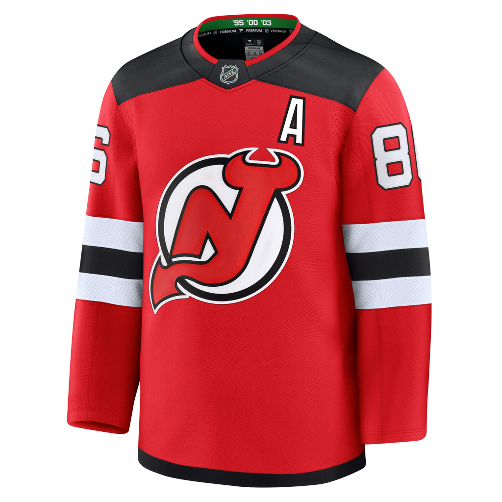 Jack Hughes New Jersey Devils Fanatics Premium Home Jersey