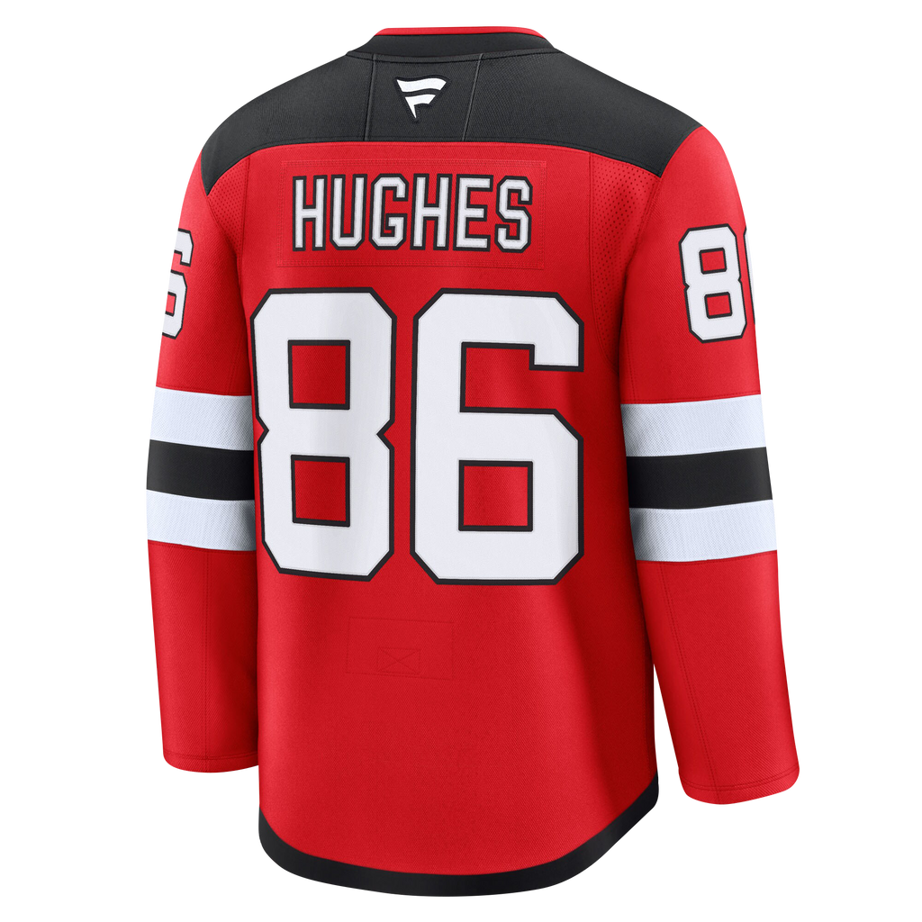 Jack Hughes New Jersey Devils Fanatics Premium Home Jersey