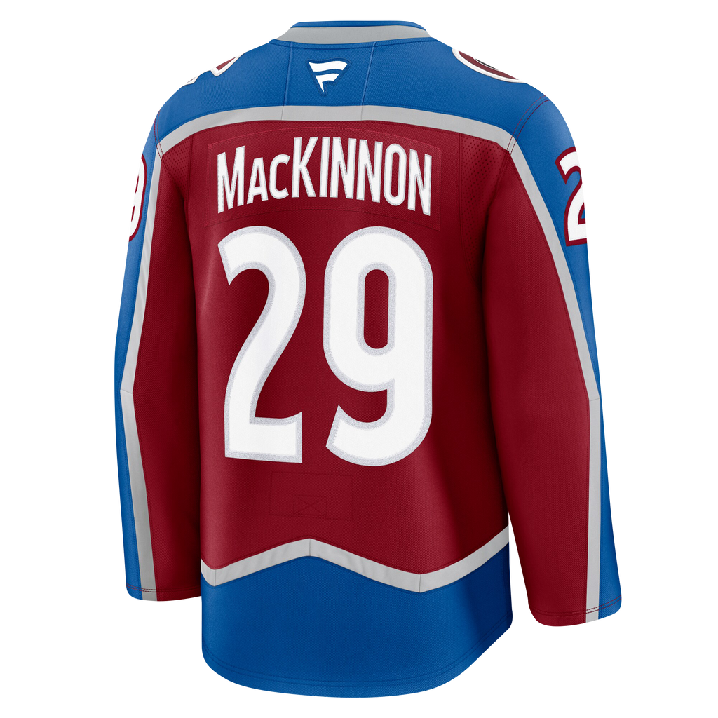 Nathan MacKinnon Colorado Avalanche Fanatics Premium Home Jersey