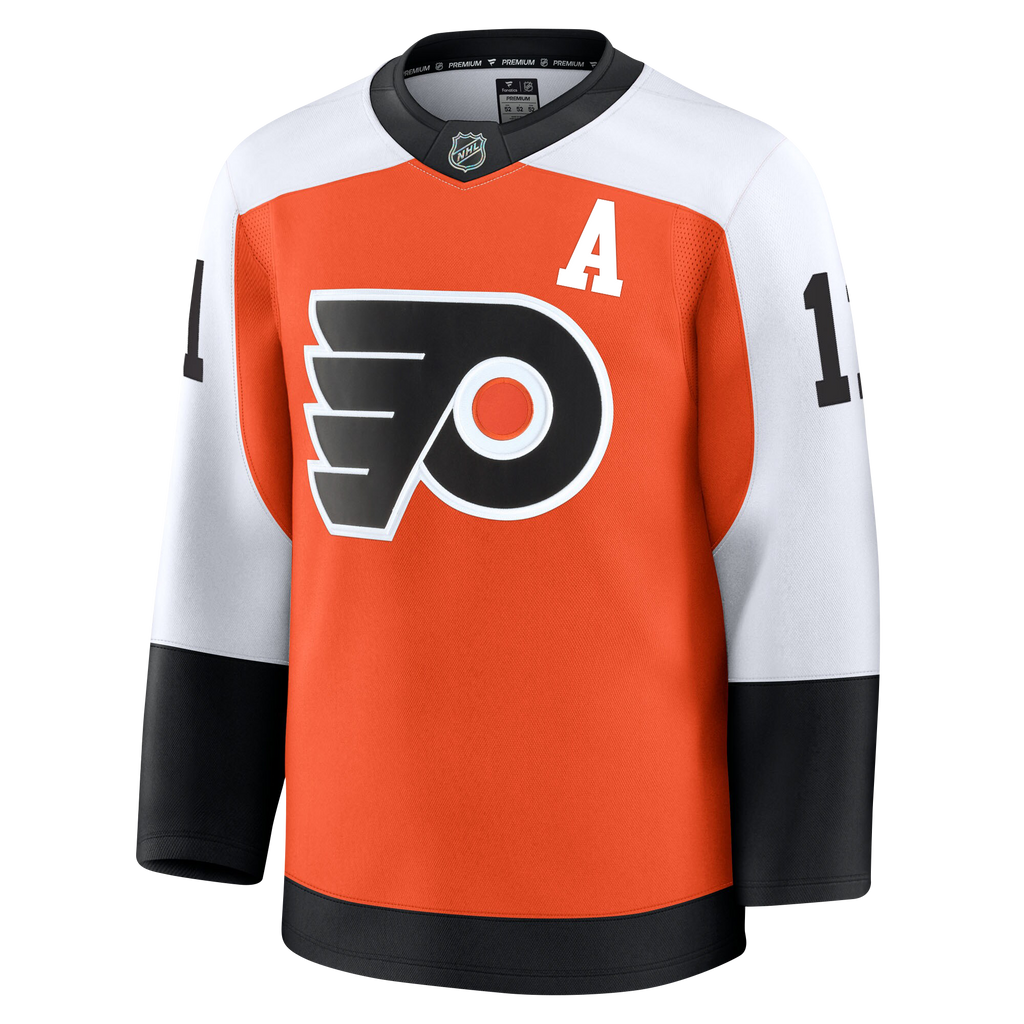 Travis Konecny Philadelphia Flyers Fanatics Premium Home Jersey
