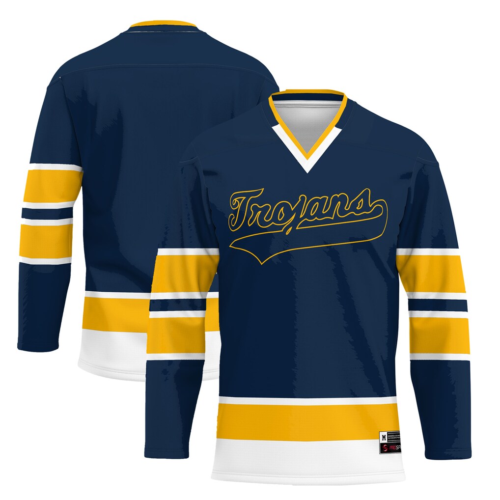 Central Alabama Community College Trojans GameDay Greats Hockey Jersey - Navy