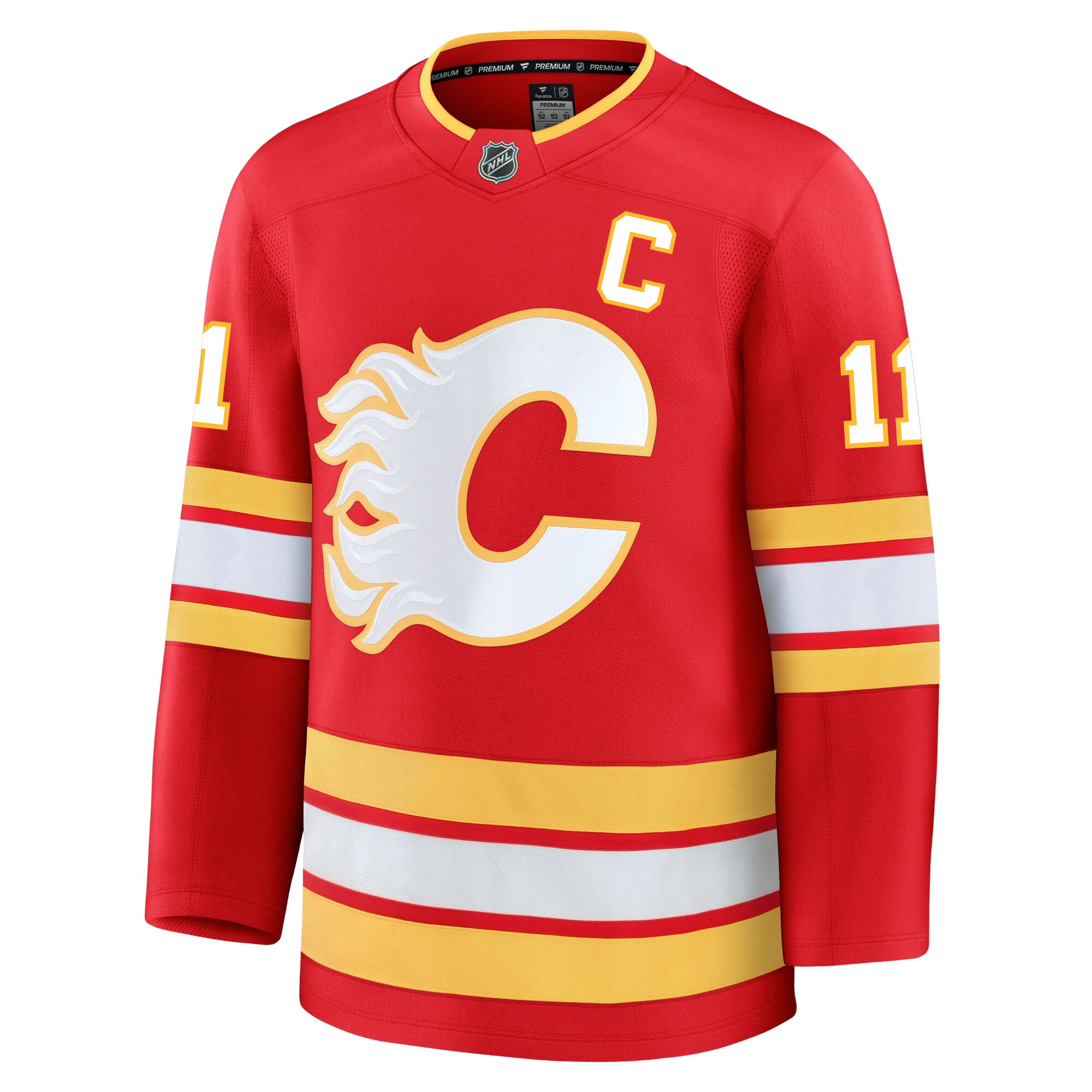 Mikael Backlund Calgary Flames Fanatics Premium Home Jersey