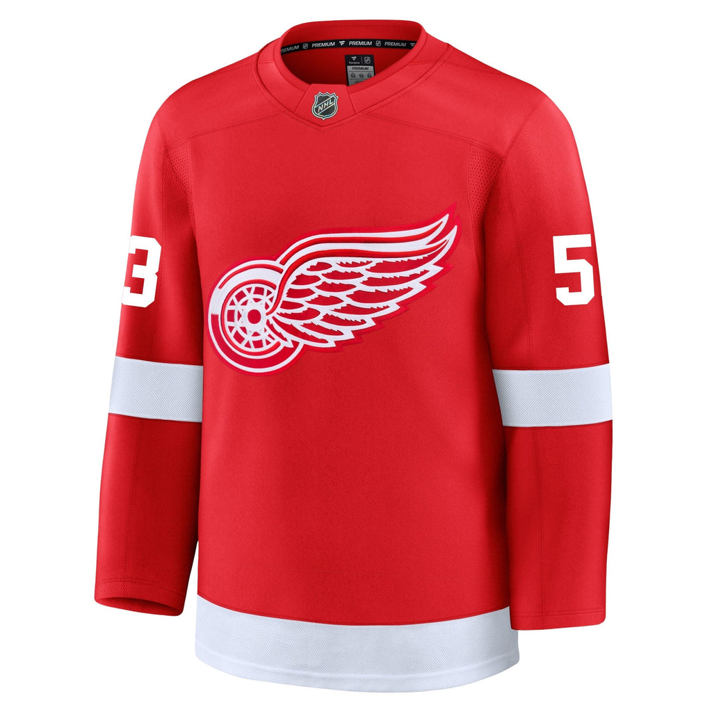 Moritz Seider Detroit Red Wings Fanatics Premium Home Jersey
