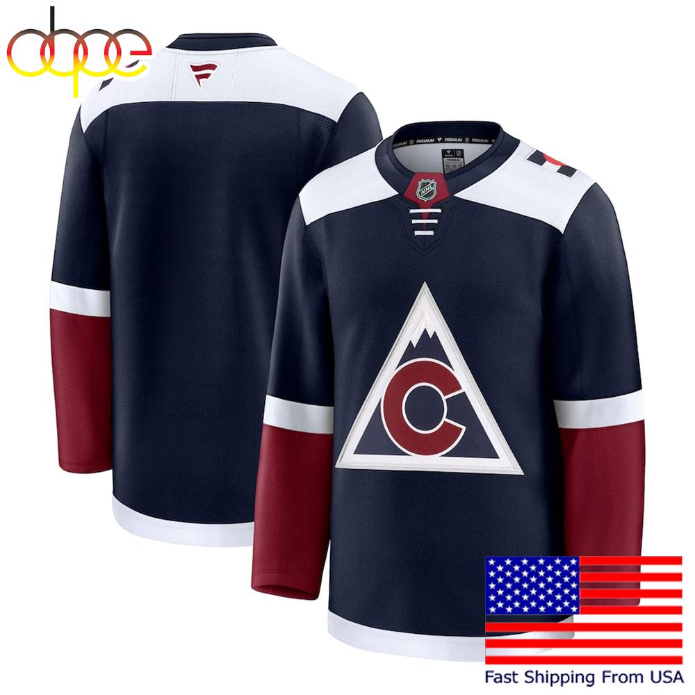 NHL Colorado Avalanche Navy Limited Hockey Jersey, Colorado Avalanche Jersey
