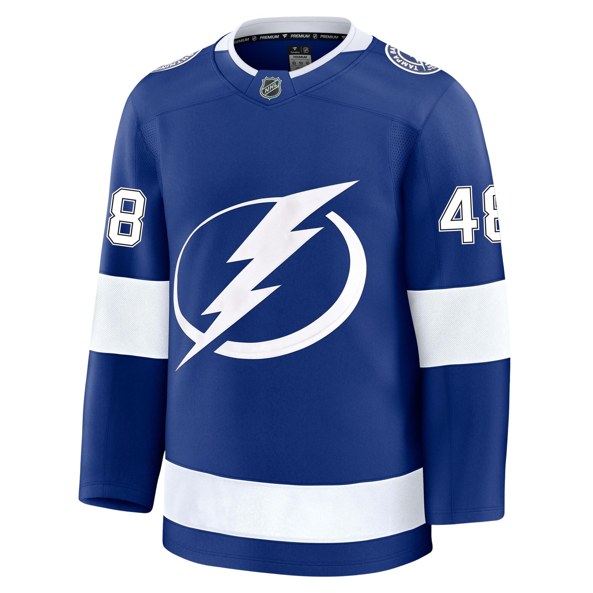 Nick Perbix Tampa Bay Lightning Fanatics Premium Home Jersey
