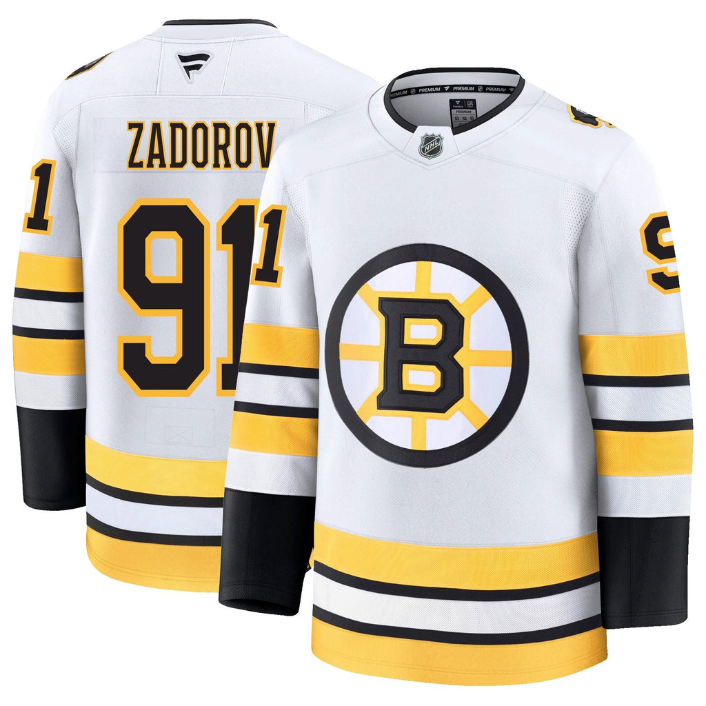 Nikita Zadorov Boston Bruins Fanatics Away Premium Jersey