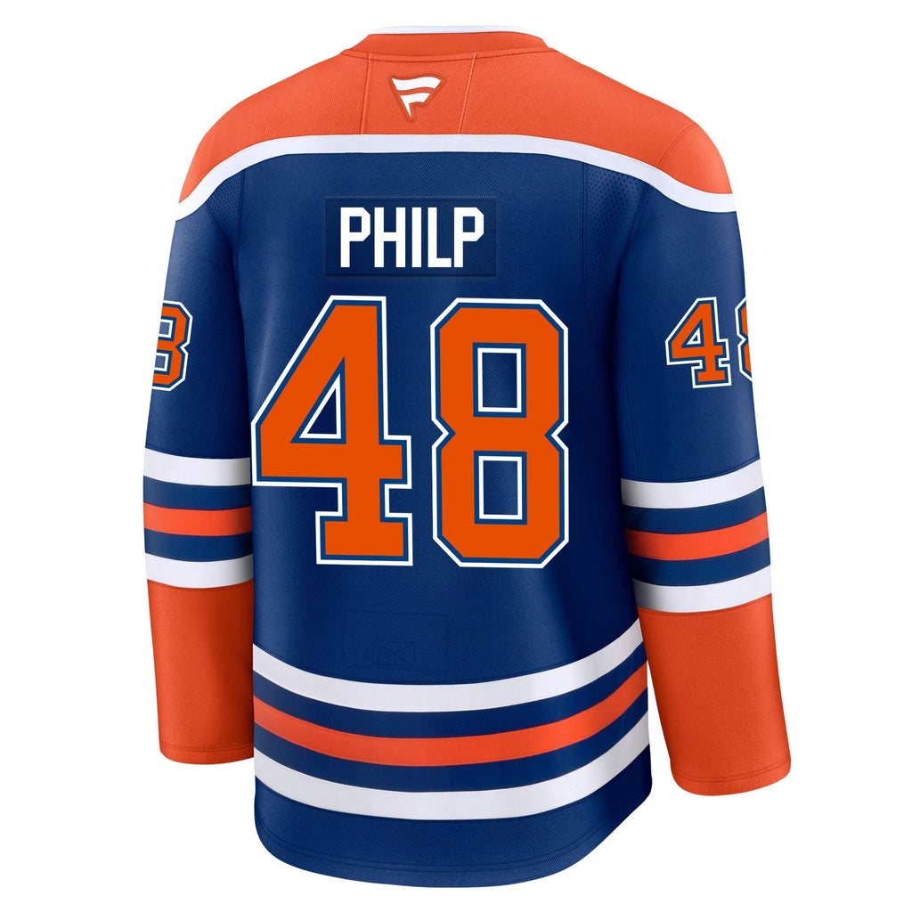 Noah Philp Edmonton Oilers Fanatics Premium Home Jersey