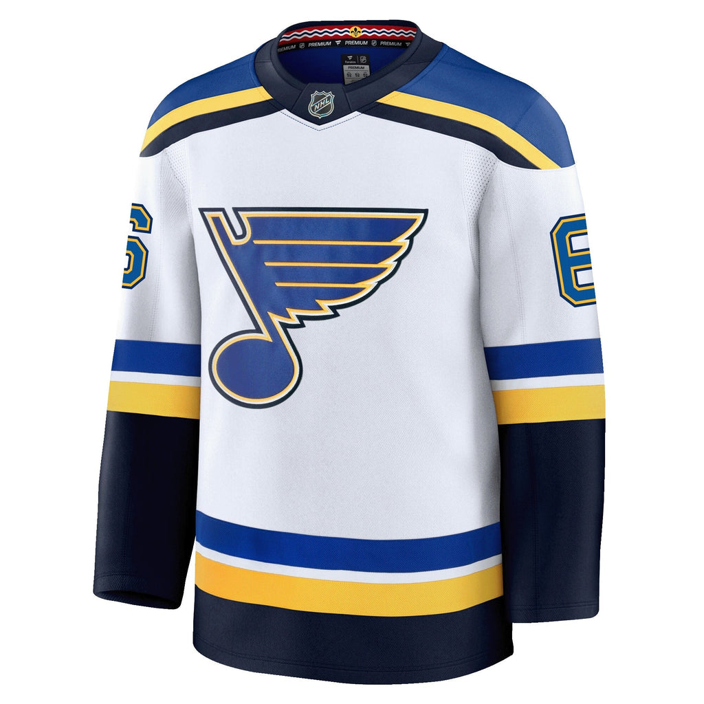 Philip Broberg St. Louis Blues Fanatics Premium Away Jersey